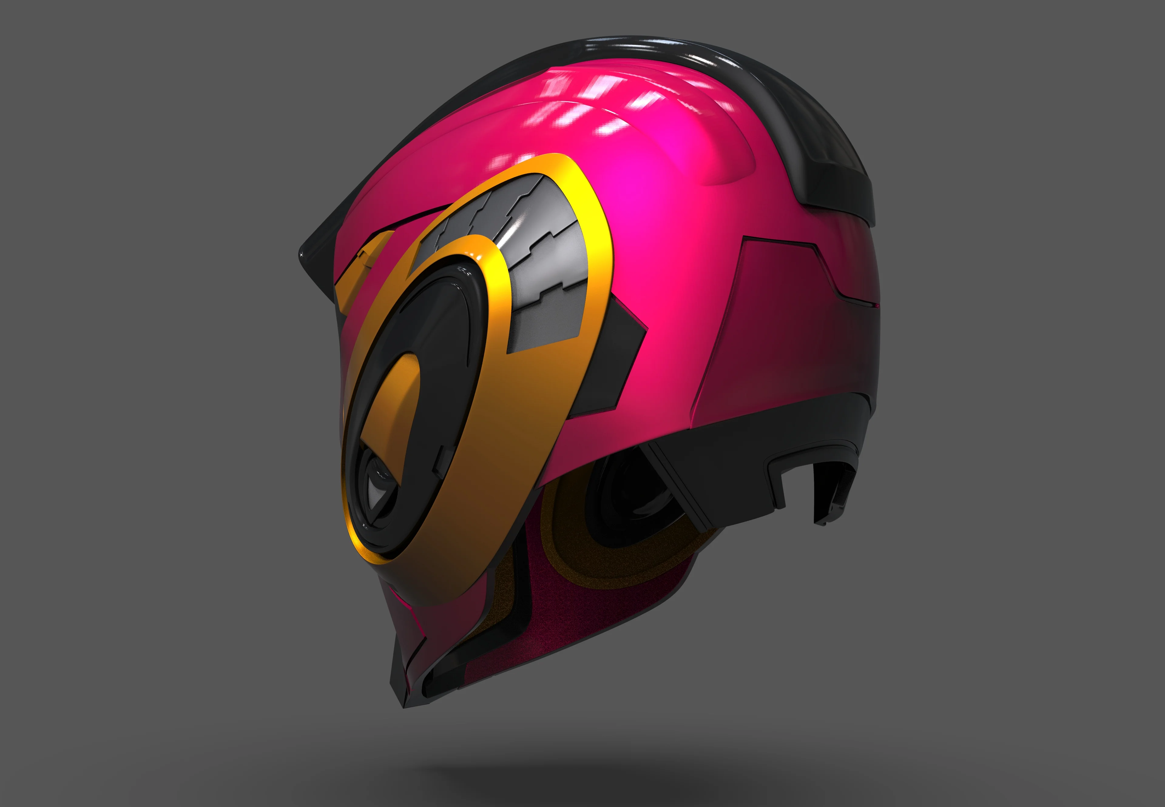 Iron Heart Model 3 Helmet STL - Image 3