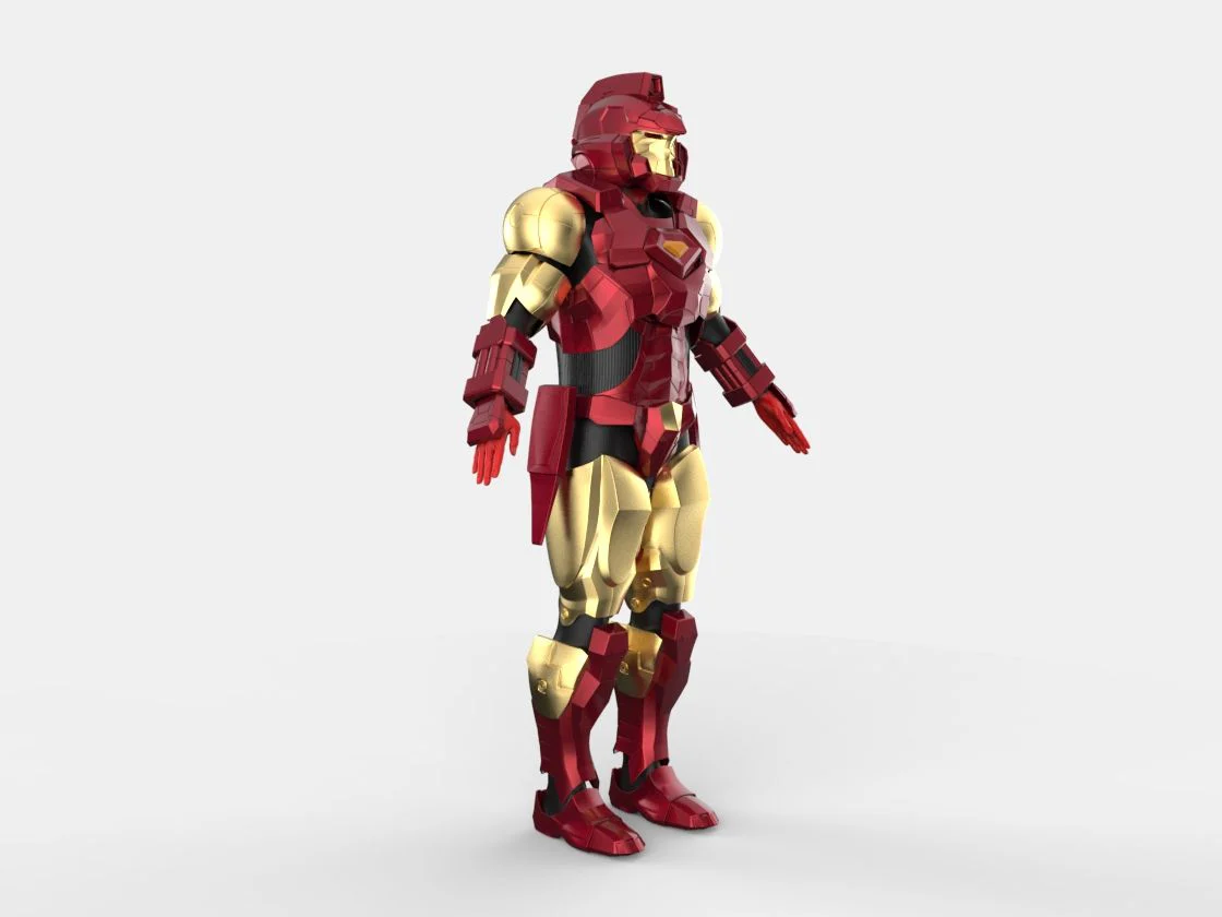 Iron Man House of M Armor STL