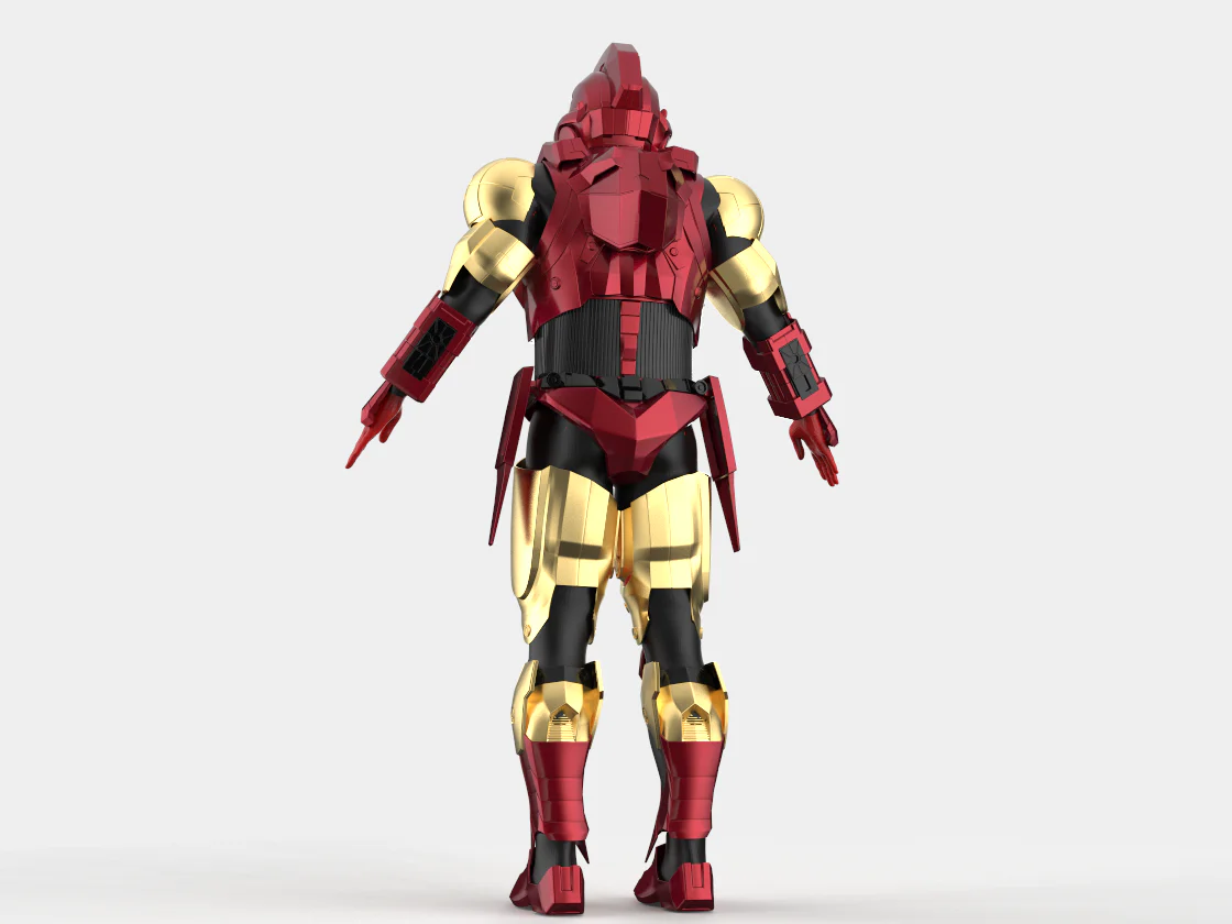 Iron Man House of M Armor STL - Image 10