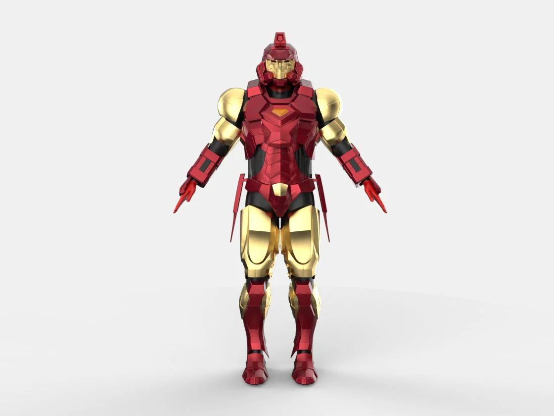 Iron Man House of M Armor STL - Image 2