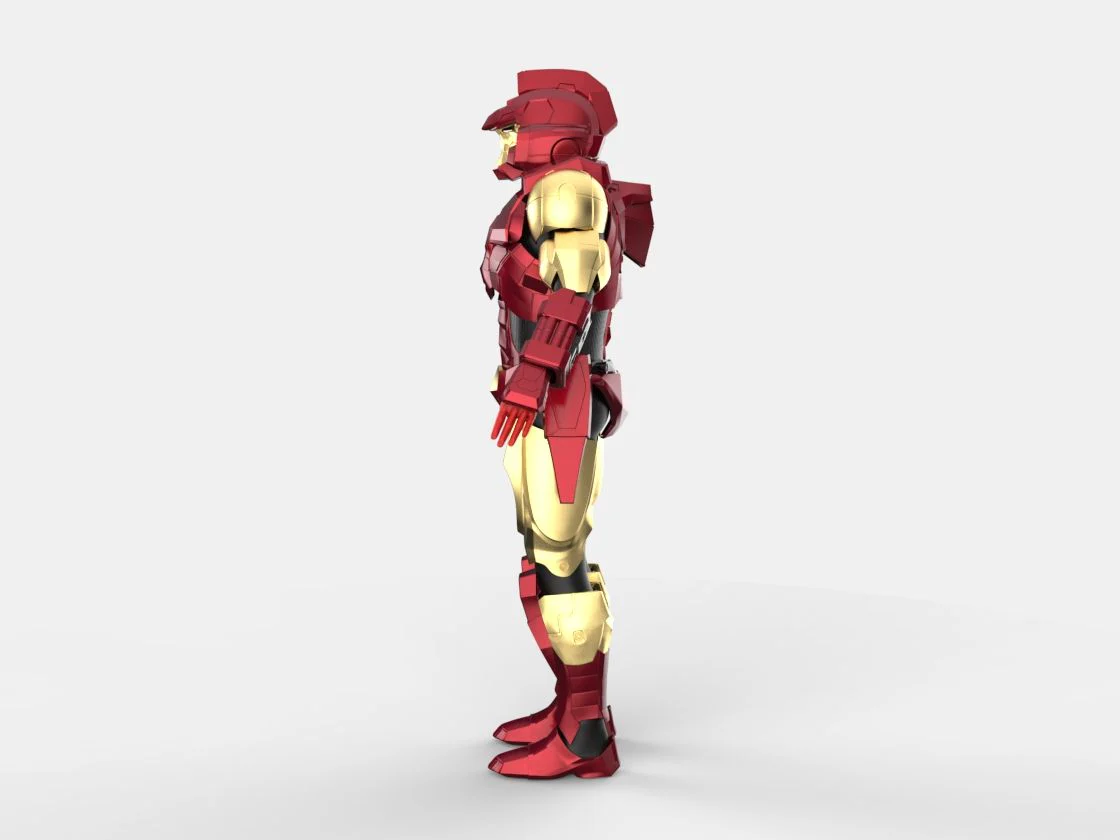 Iron Man House of M Armor STL - Image 4