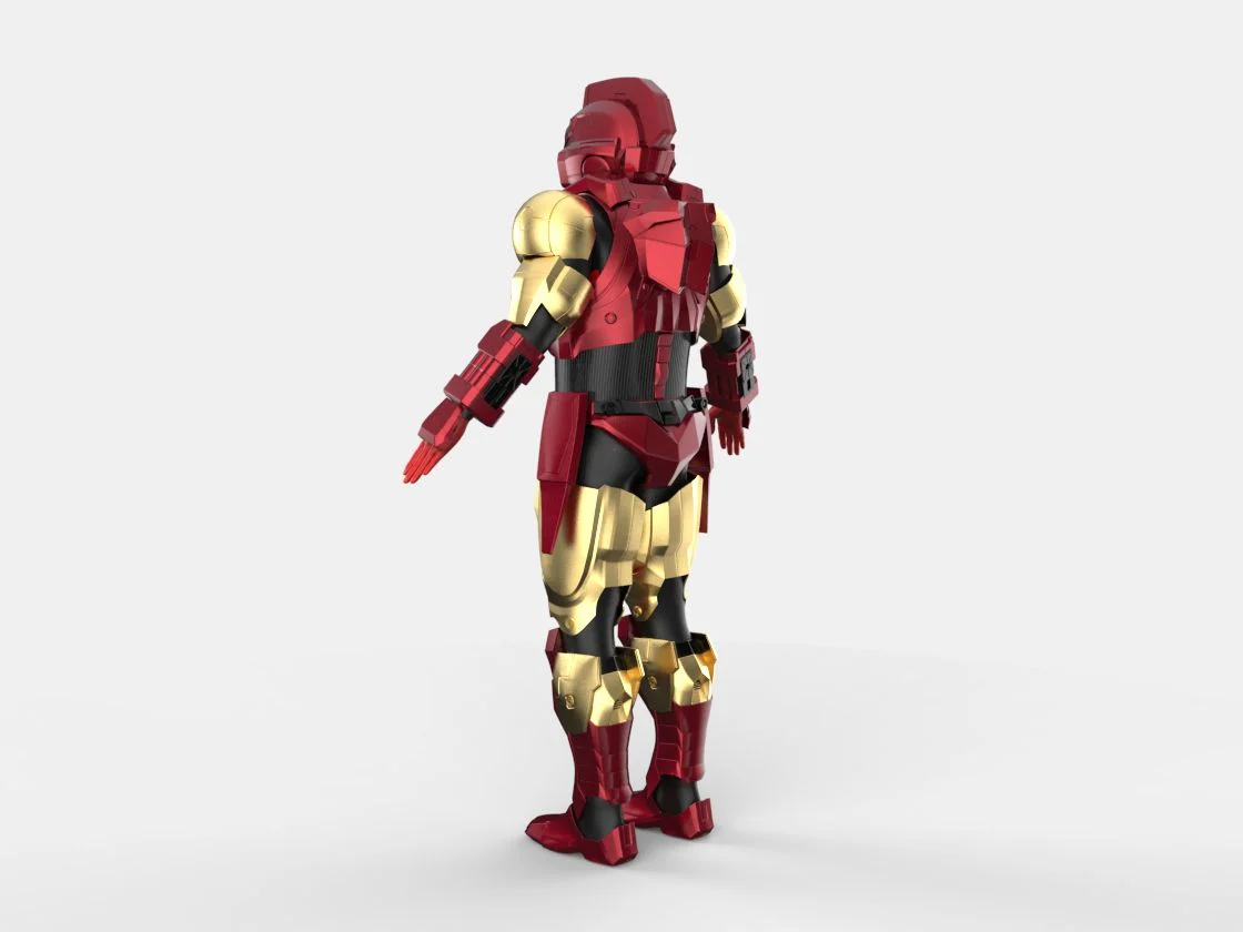 Iron Man House of M Armor STL - Image 5