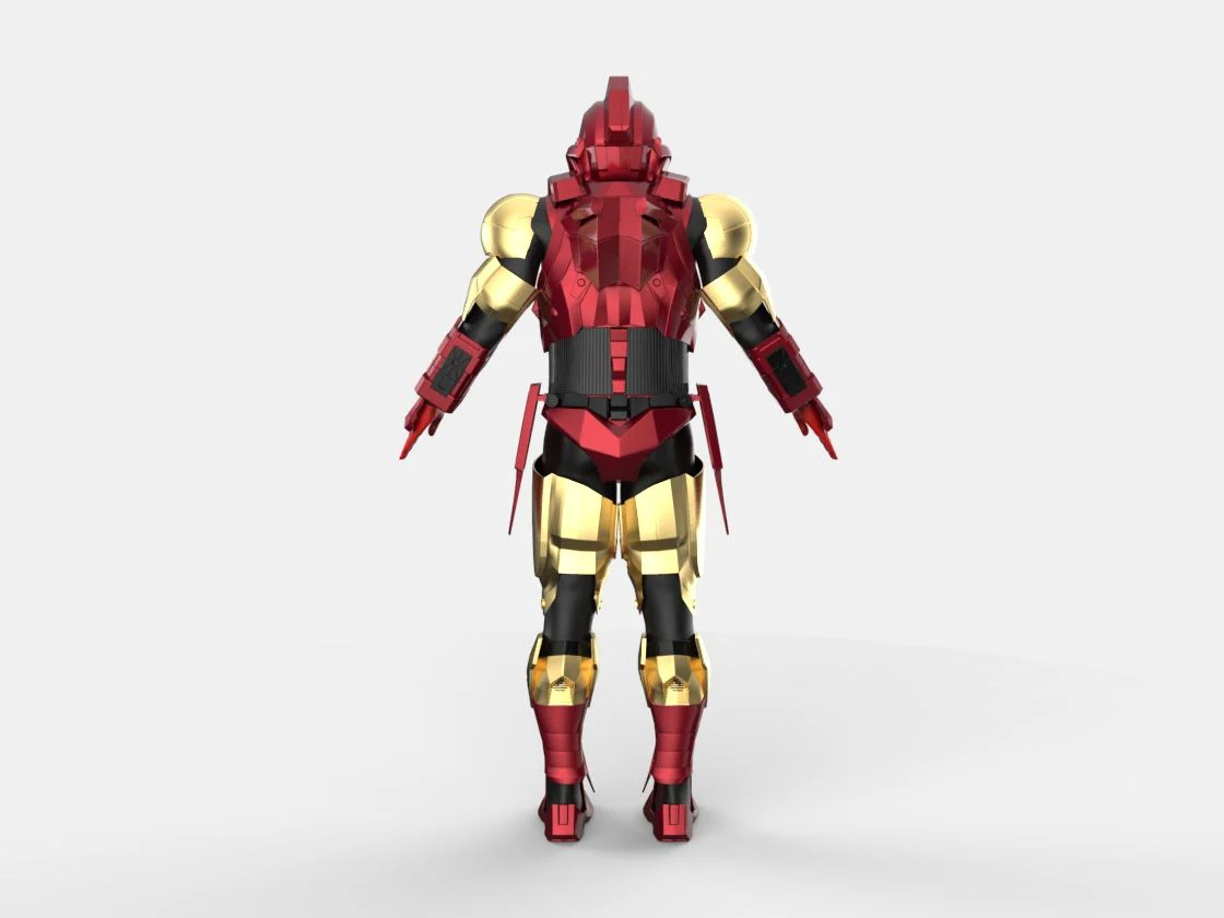 Iron Man House of M Armor STL - Image 6