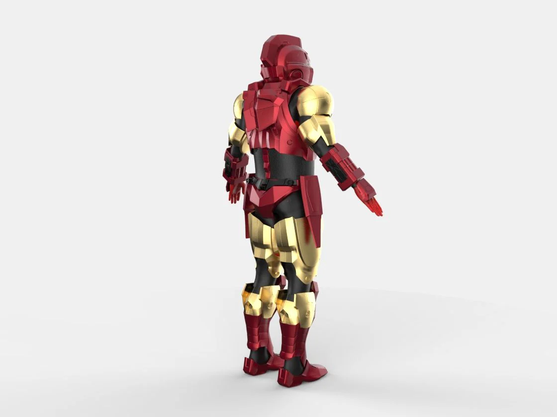Iron Man House of M Armor STL - Image 7