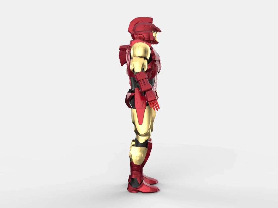 Iron Man House of M Armor STL - Image 8