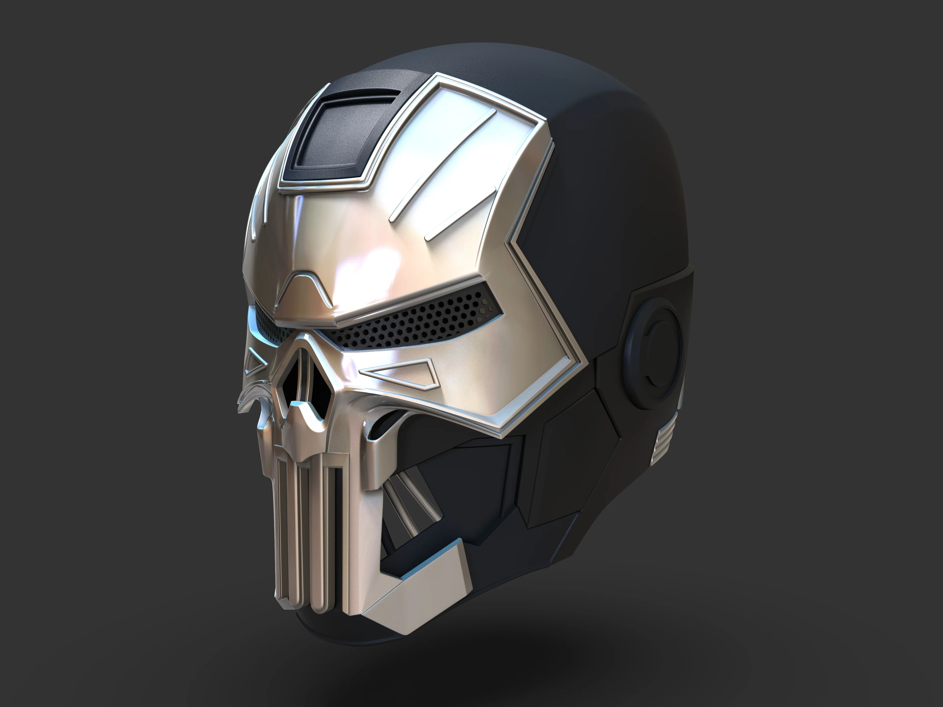 Iron Man Punisher Helmet - Image 2