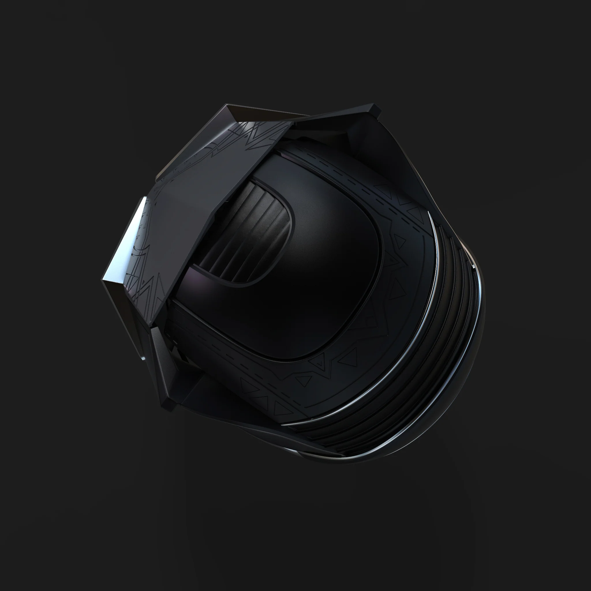 Iron Panther Helmet STL - Image 2