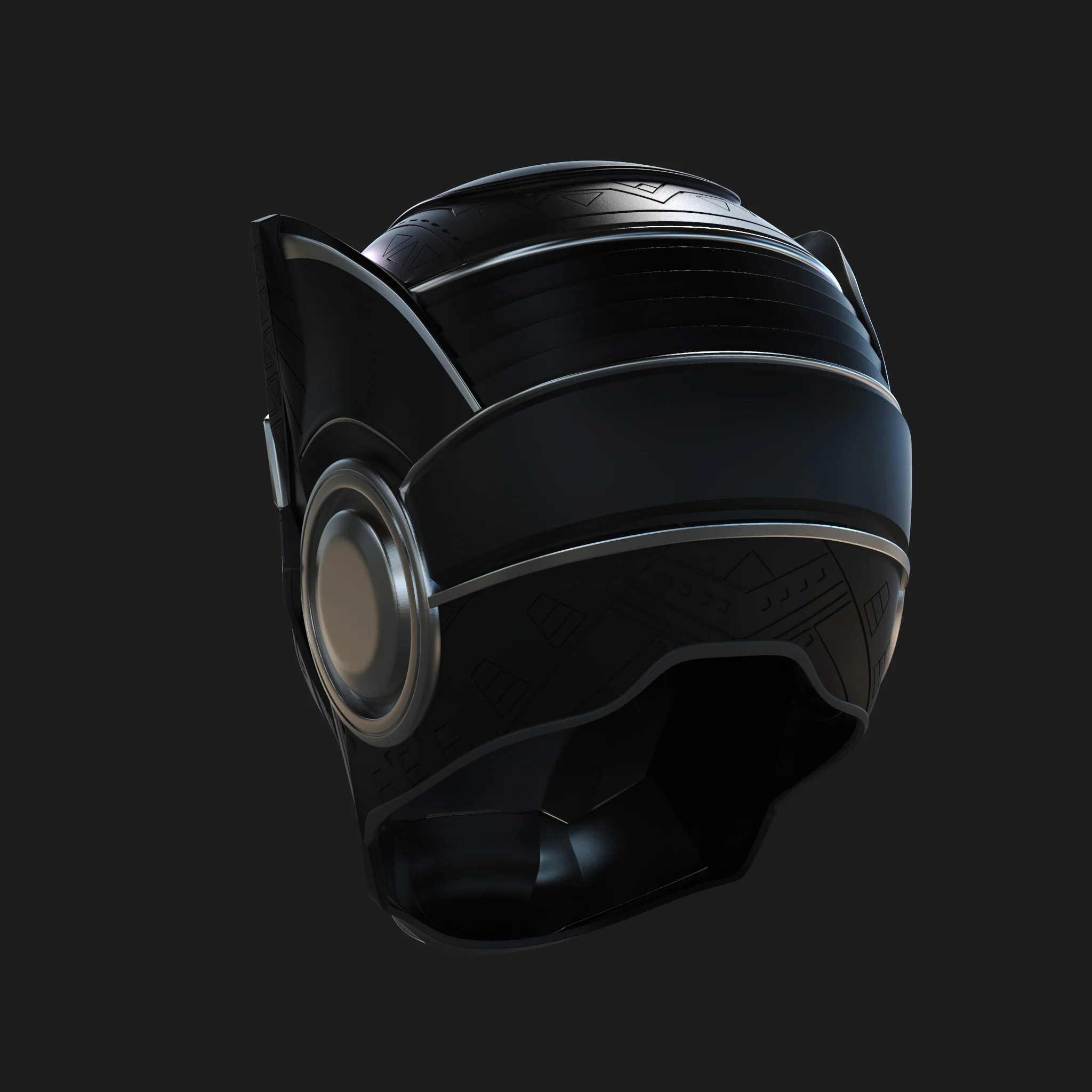 Iron Panther Helmet STL - Image 4