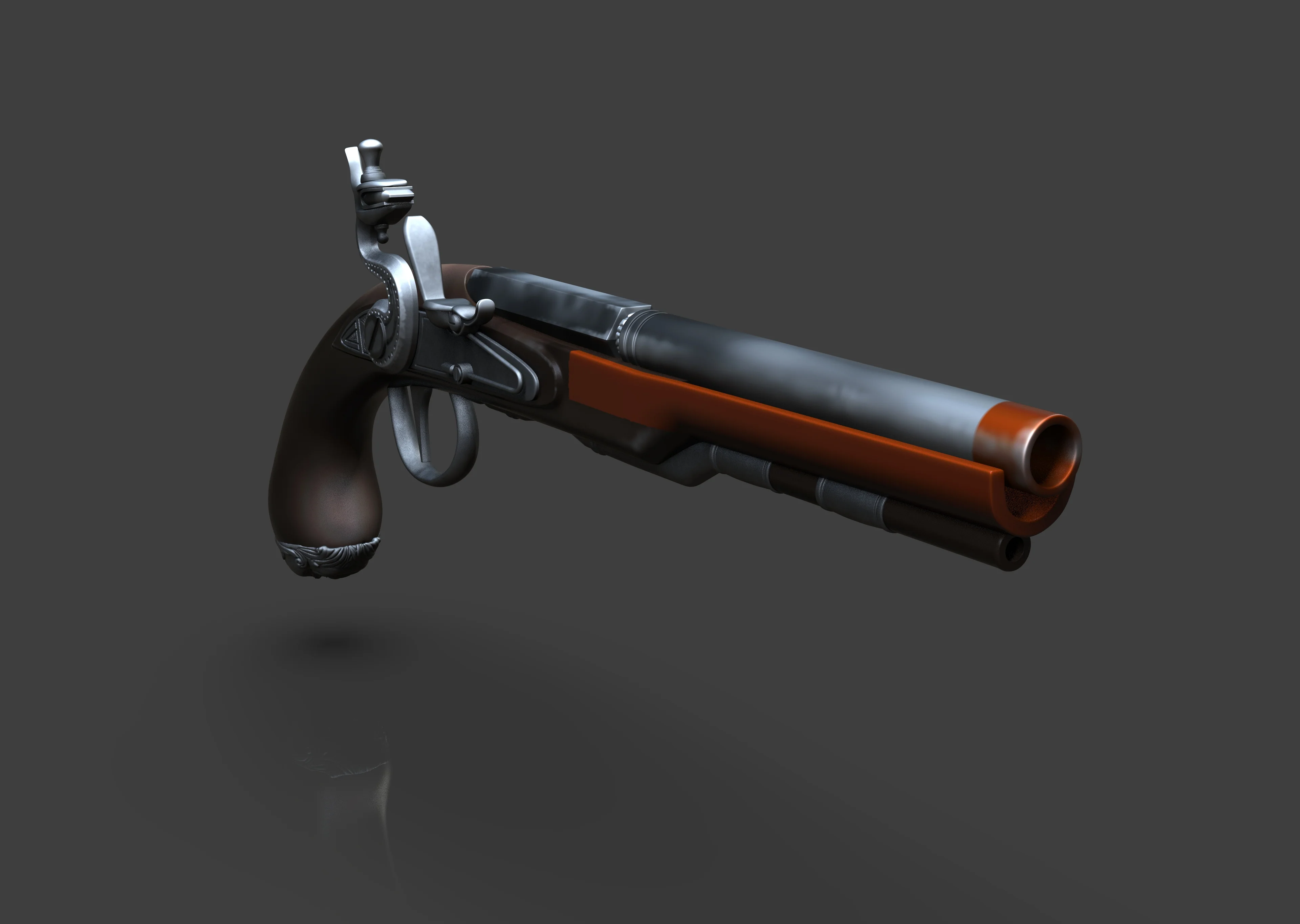Jack Sparrow Flintlock Pistol STL - Image 5