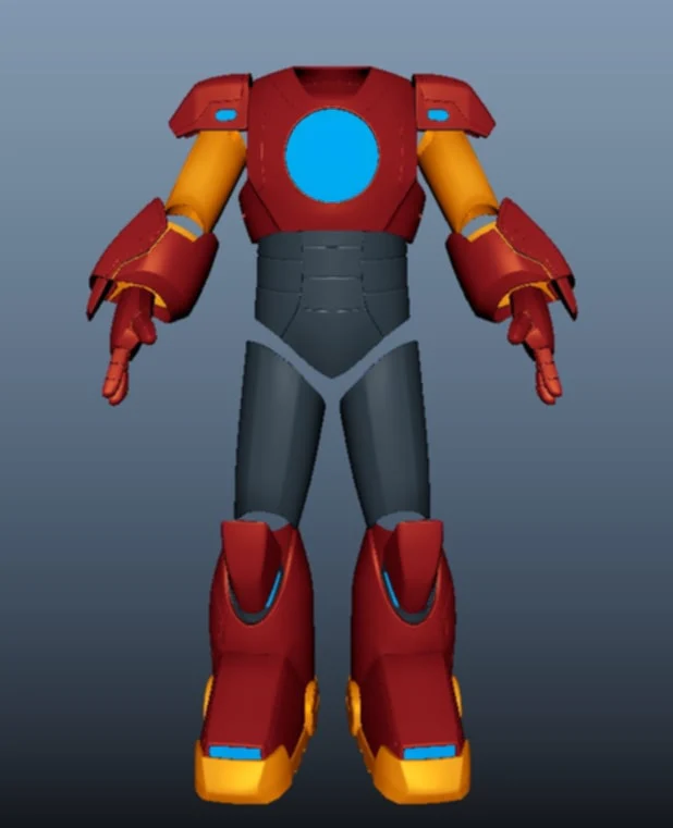 Kid Iron Man from Iron Man and Friends Full Armor