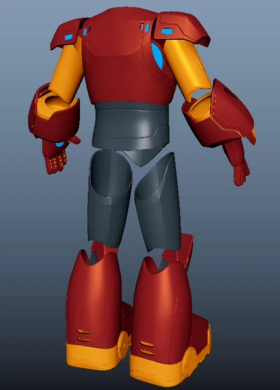 Kid Iron Man from Iron Man and Friends Full Armor - Image 2