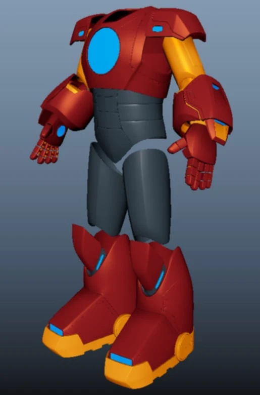Kid Iron Man from Iron Man and Friends Full Armor - Image 3