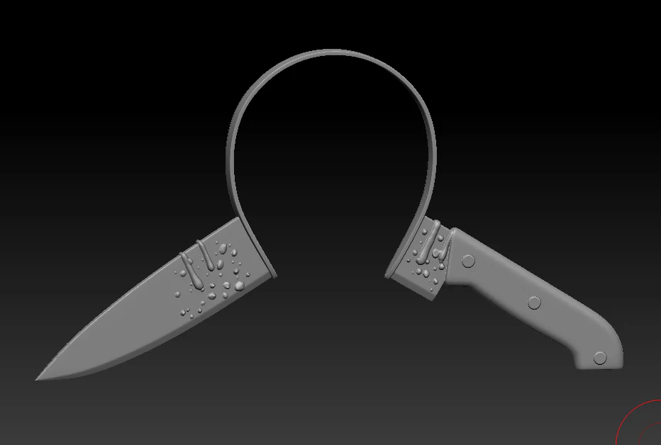 Knife Through Head Headband