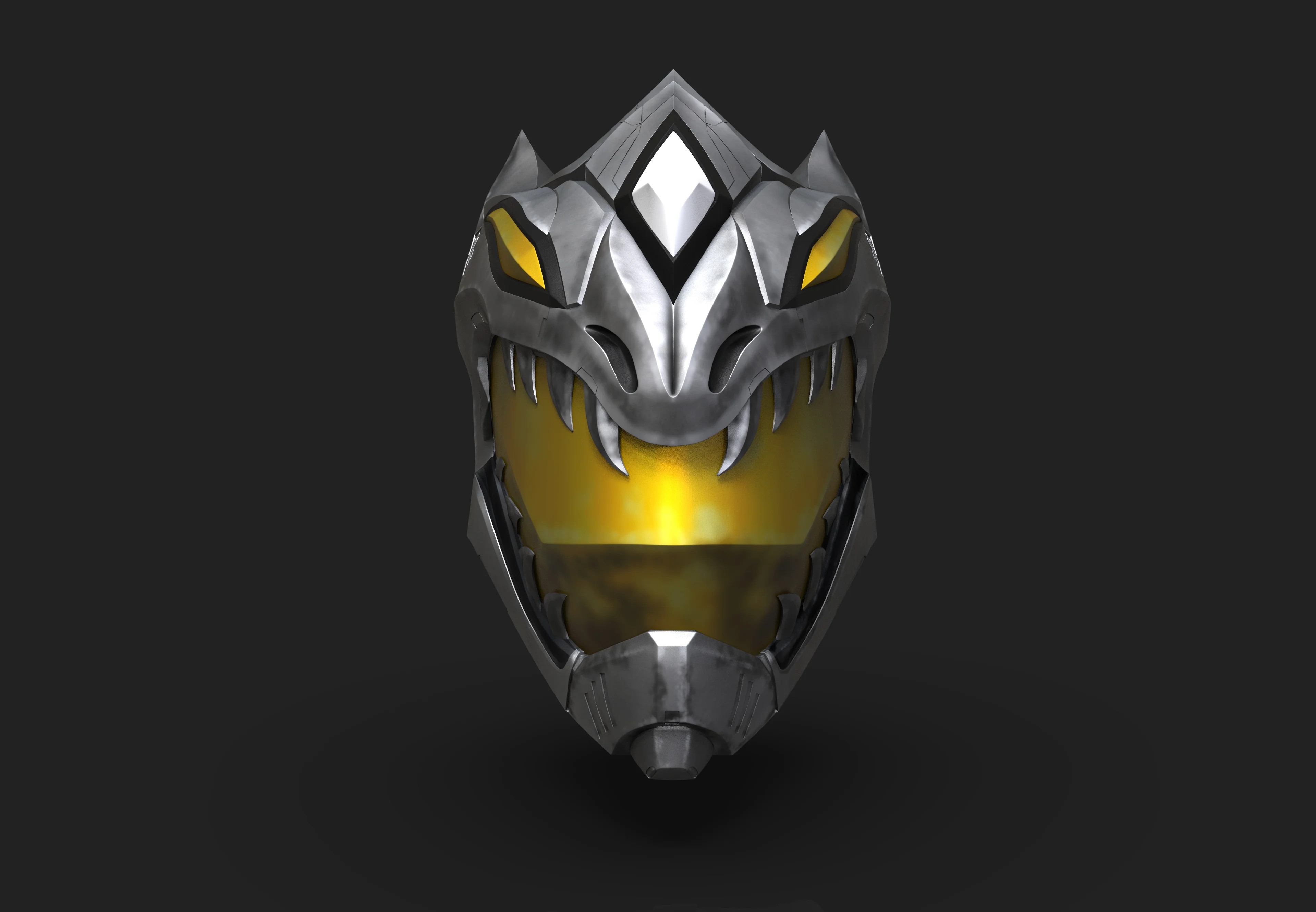 Legend of the White Dragon Helmet STL - Image 2