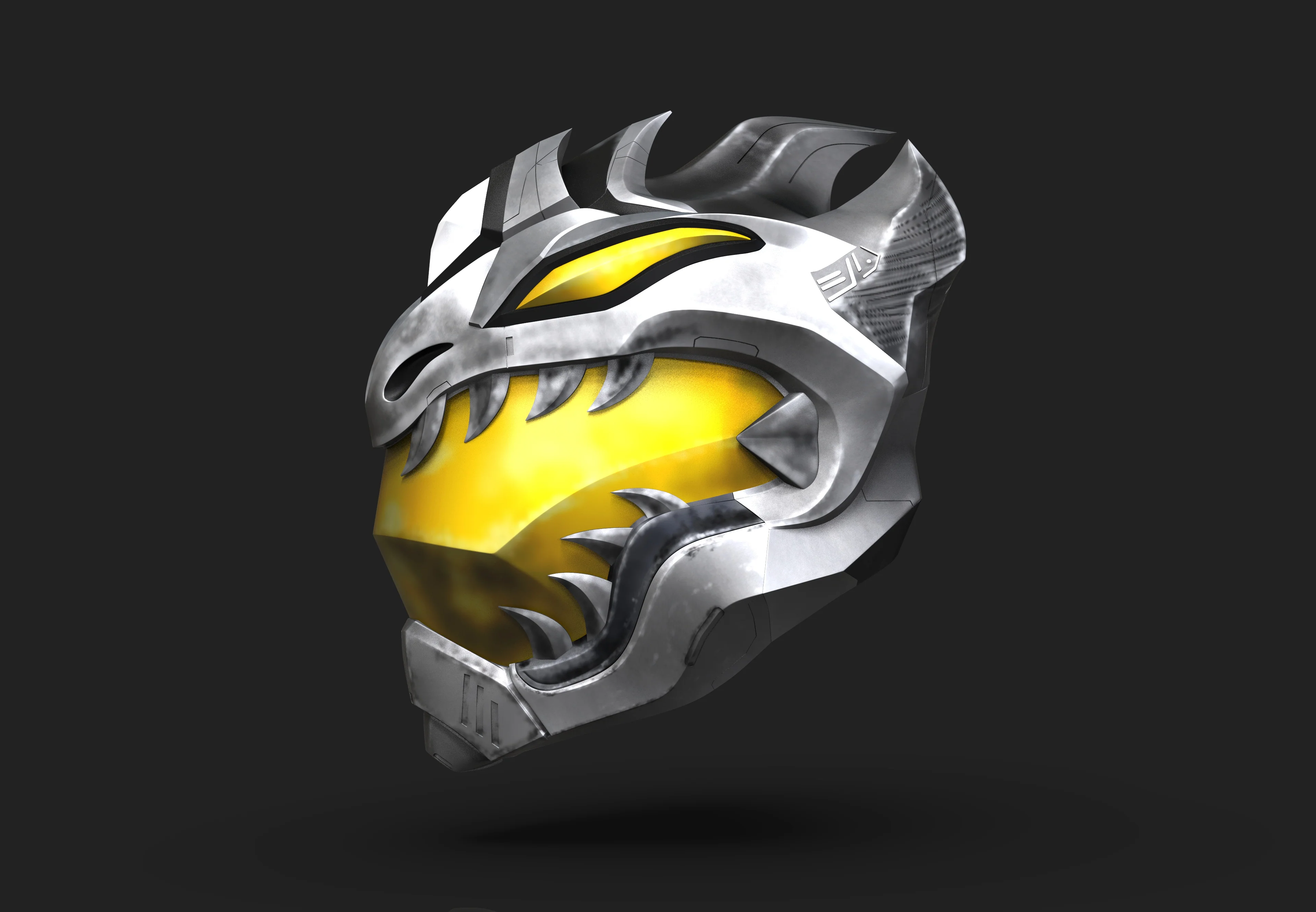 Legend of the White Dragon Helmet STL - Image 4