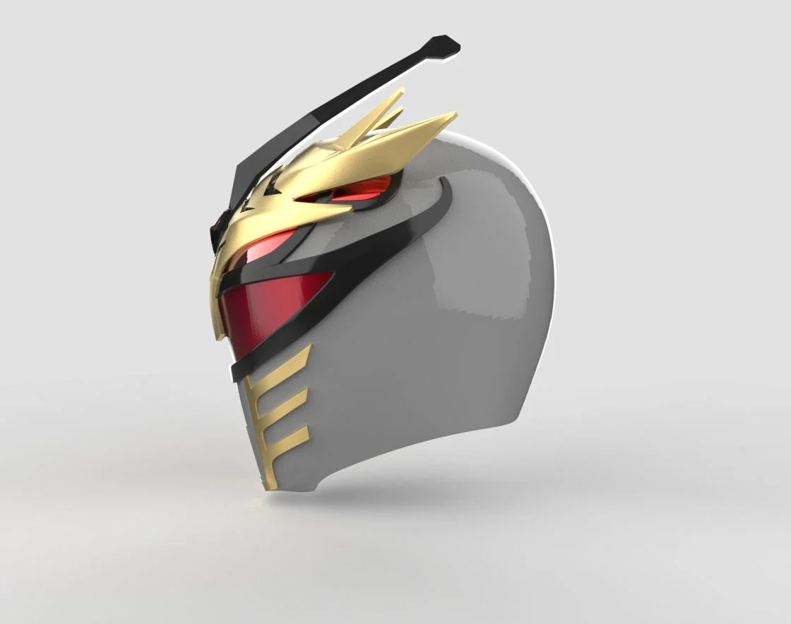 Lord Drakkon Helmet STL - Image 3