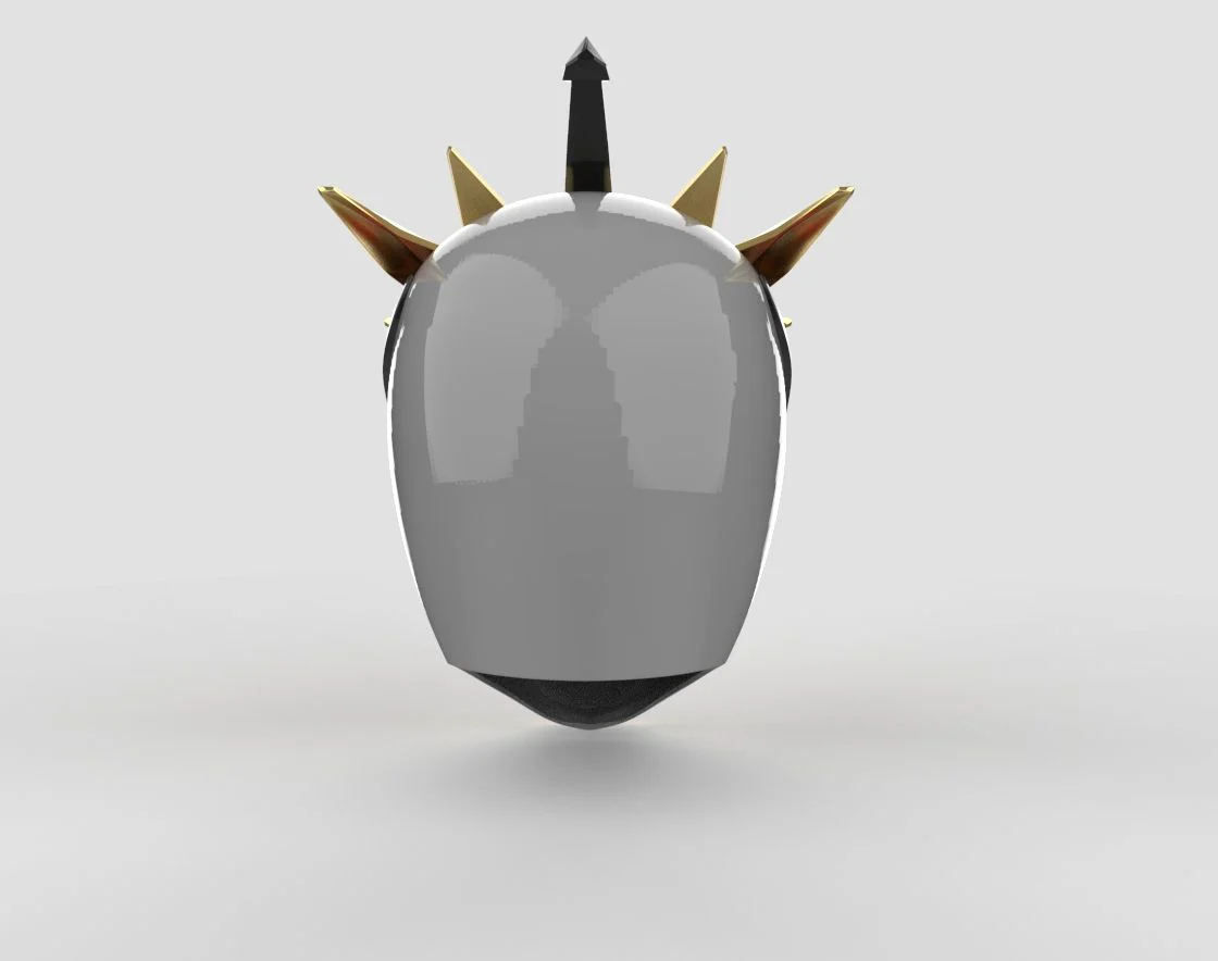 Lord Drakkon Helmet STL - Image 5