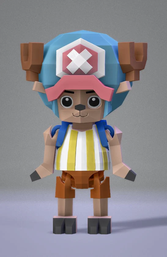 Low Poly Flexi Chopper - Image 3