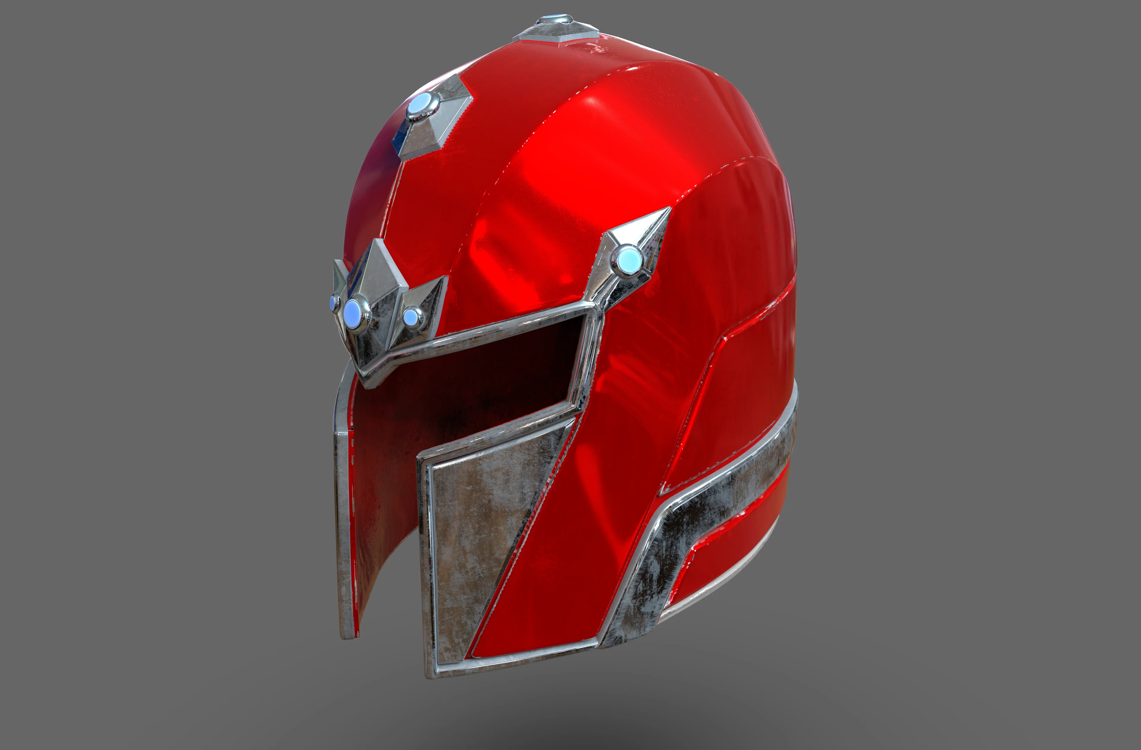 Magneto Play Arts Kai Helmet STL - Image 2