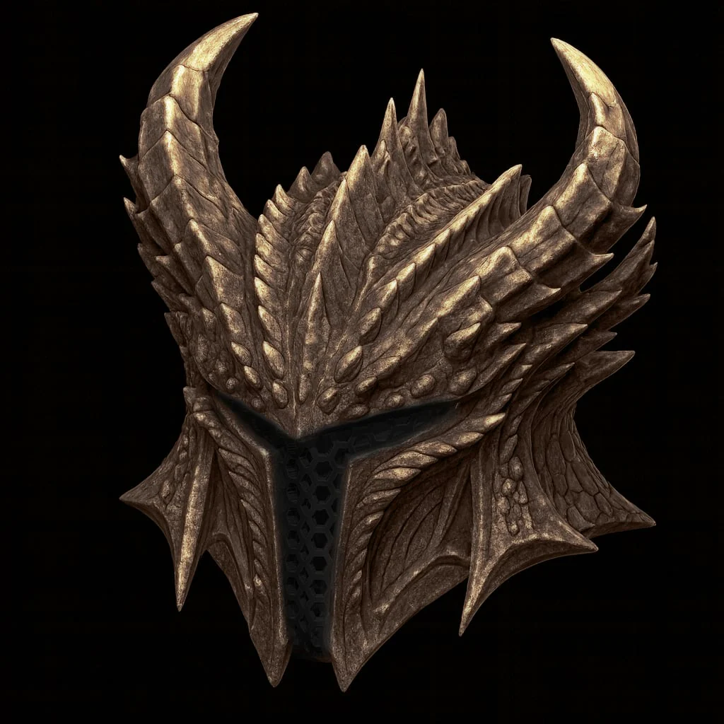 Mandalorian Fatalis Helmet - Image 3