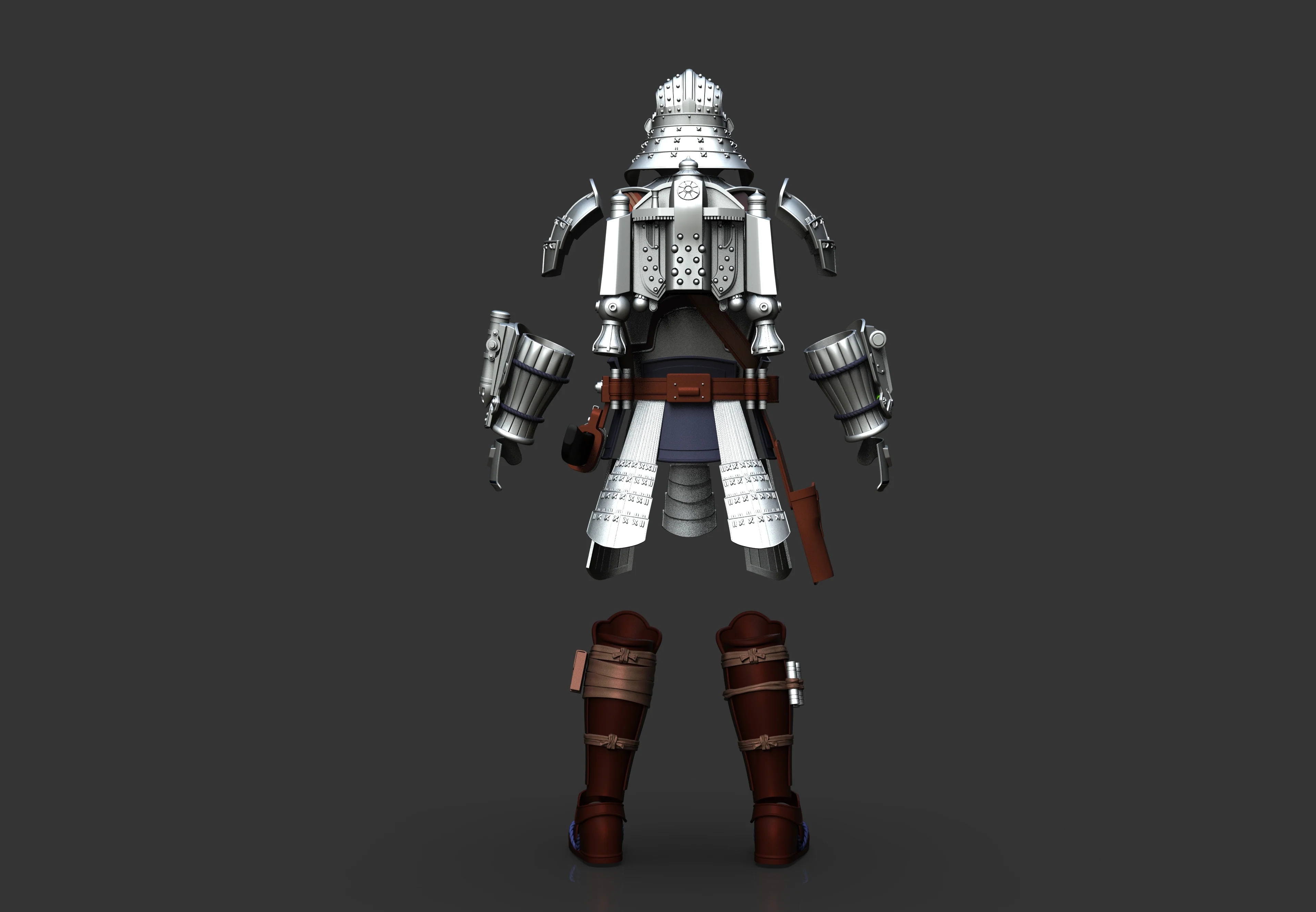 Mando Samurai Beskar STL - Image 5
