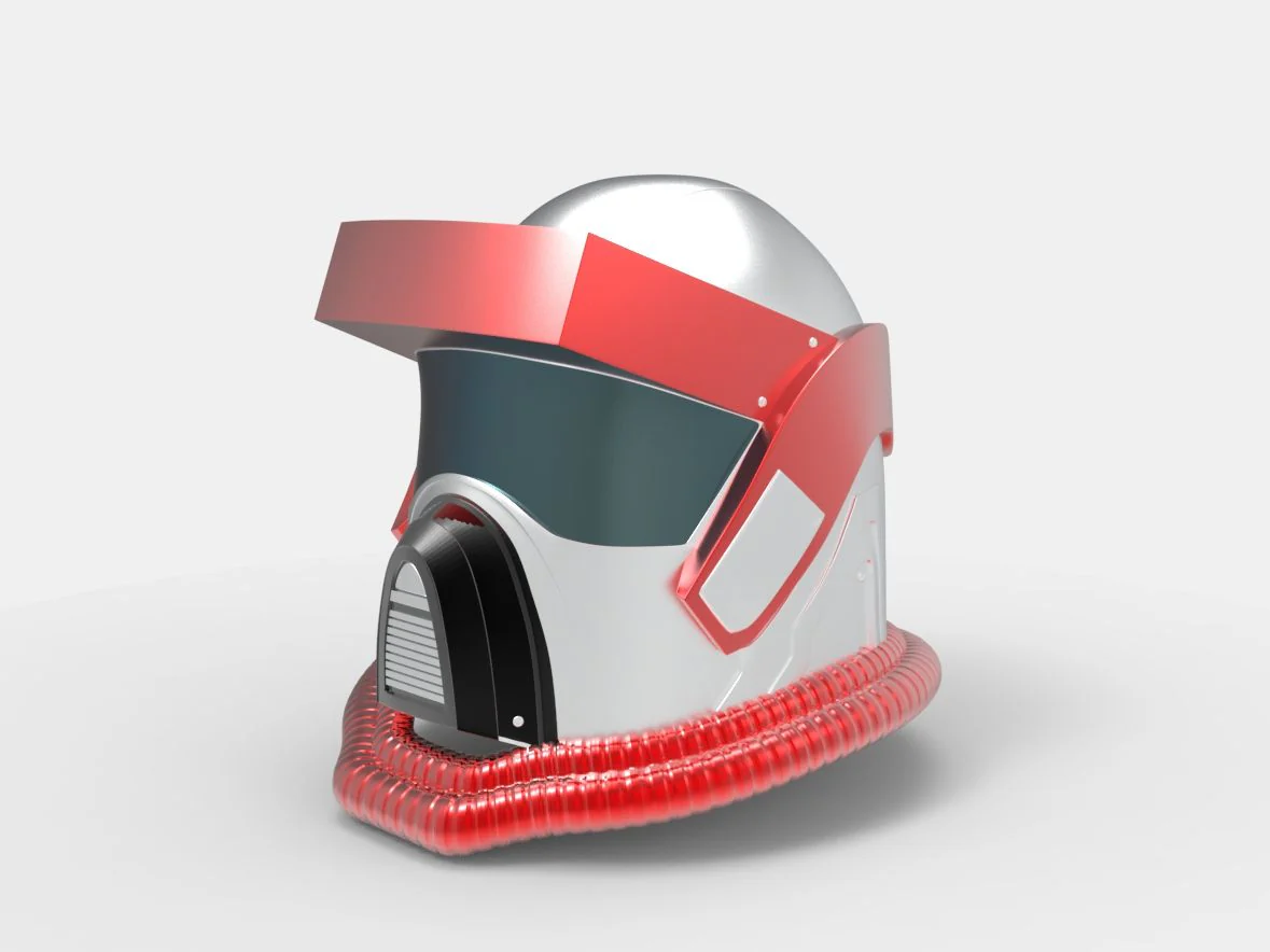 Matt Trakker MASK Helmet STL - Image 2