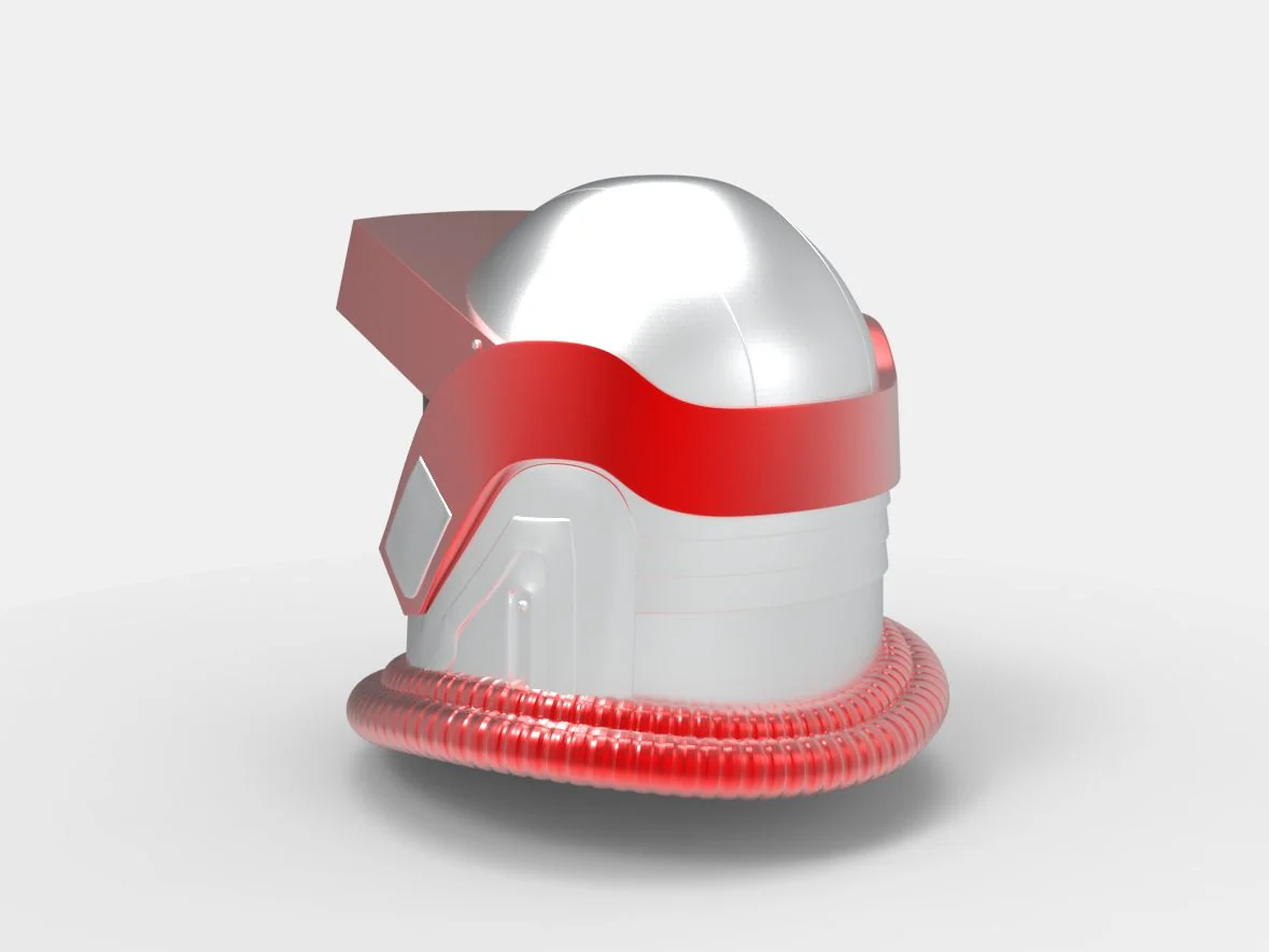 Matt Trakker MASK Helmet STL - Image 4