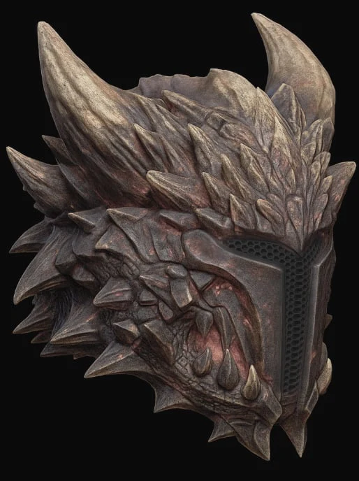 Nergigante Mandalorian Helmet - Image 3