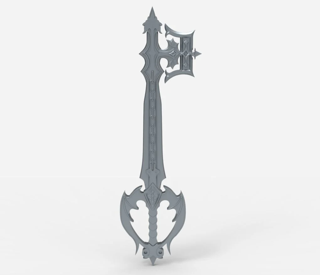 Oblivion and Oathkeeper Keyblade Bundle STL - Image 9