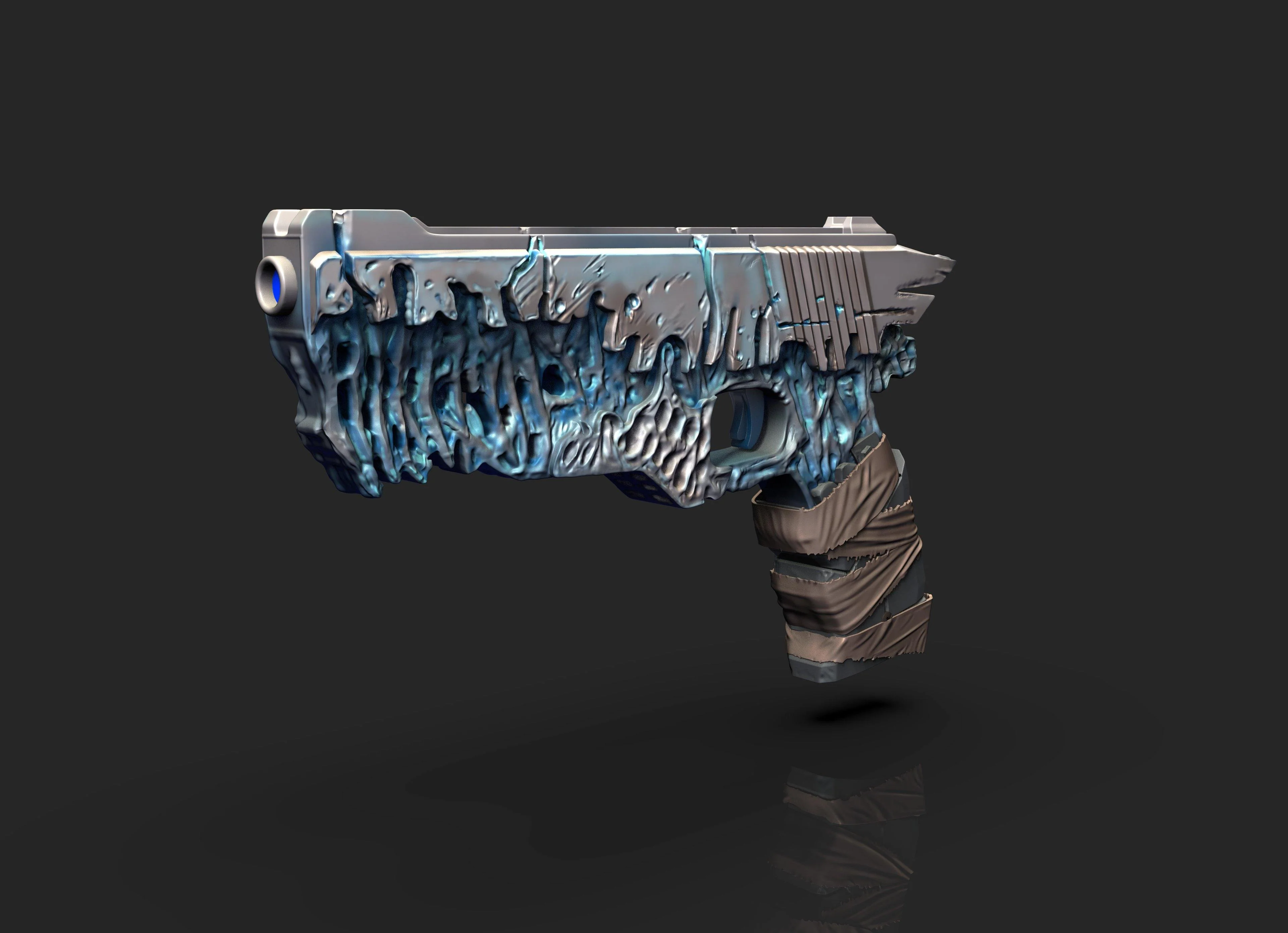 Outriders Torment and Agony Legendary Pistols STL - Image 3