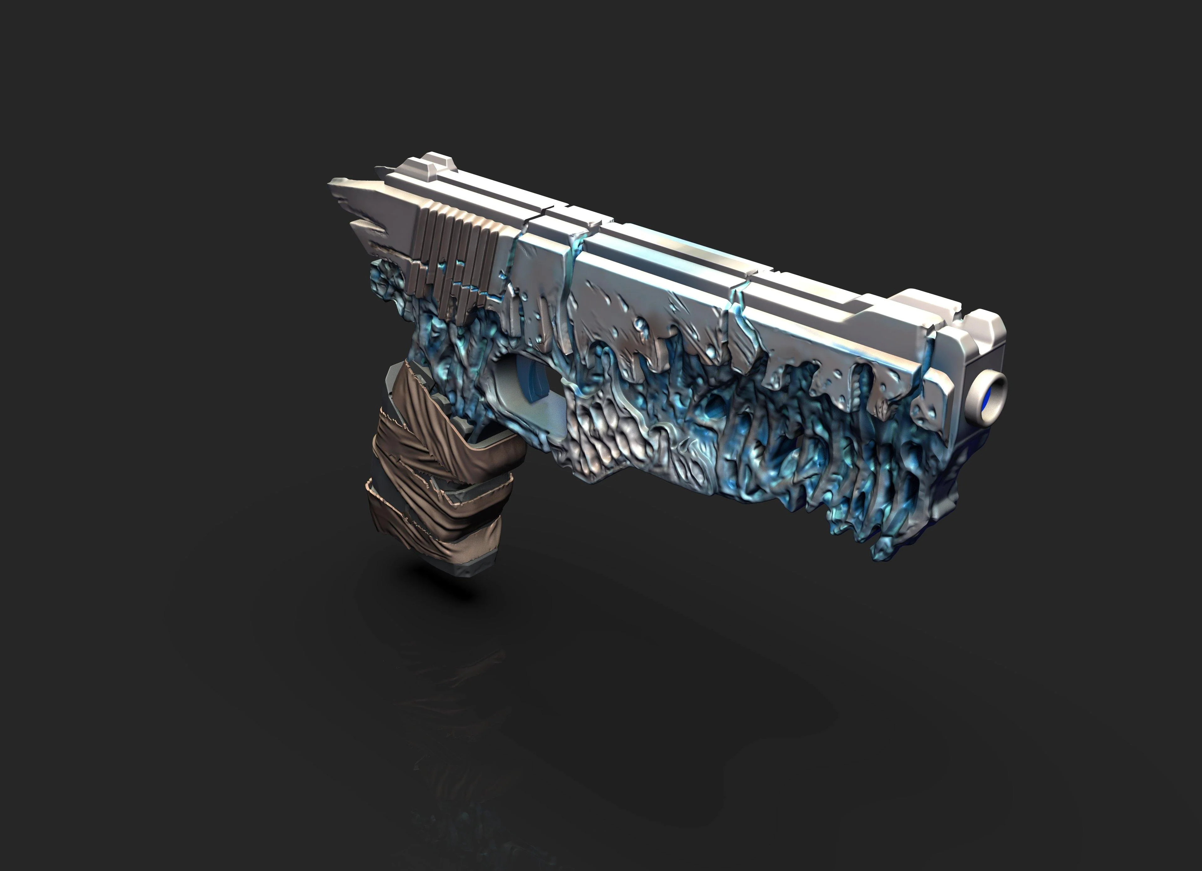 Outriders Torment and Agony Legendary Pistols STL - Image 5