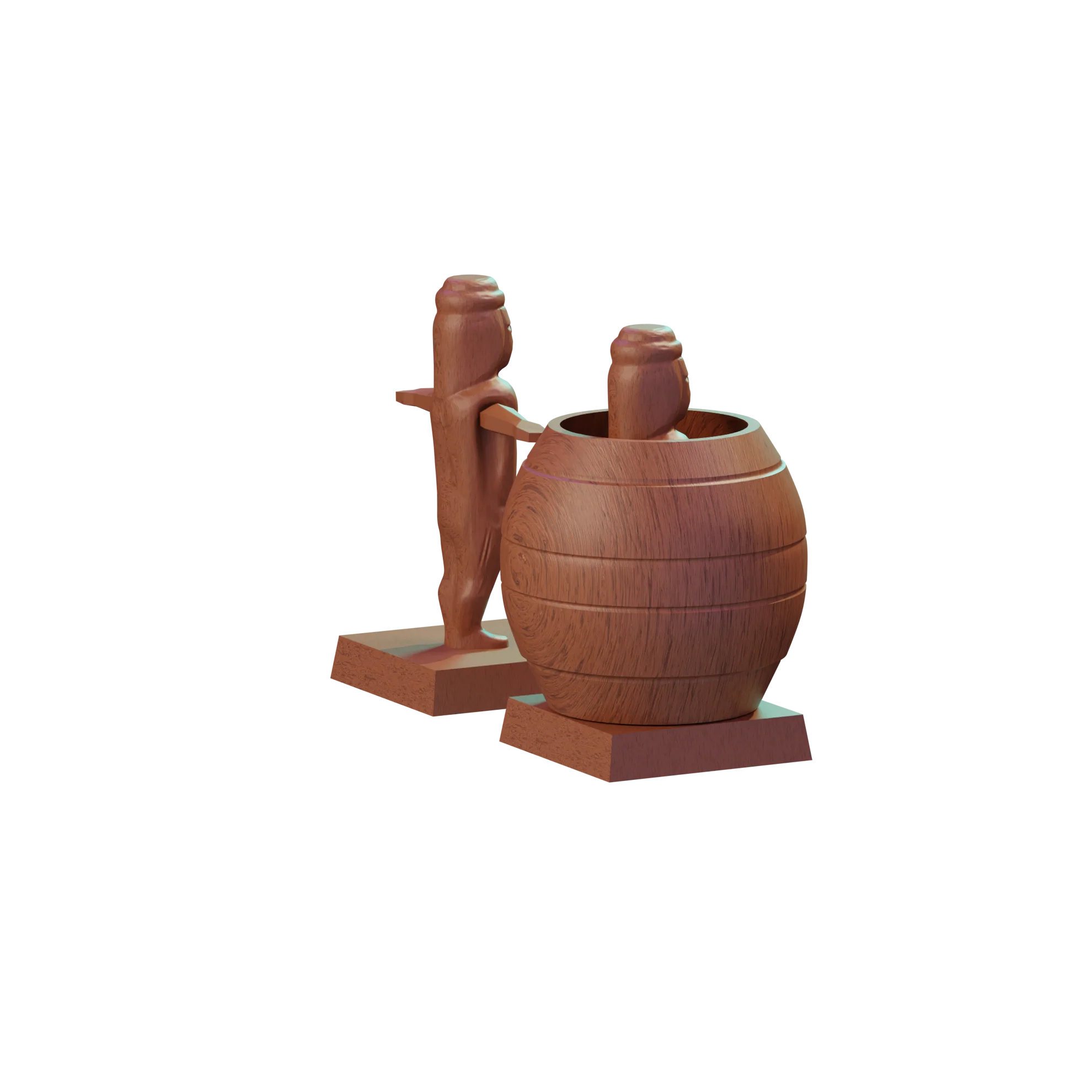 Philippine Man in a Barrel - Image 2