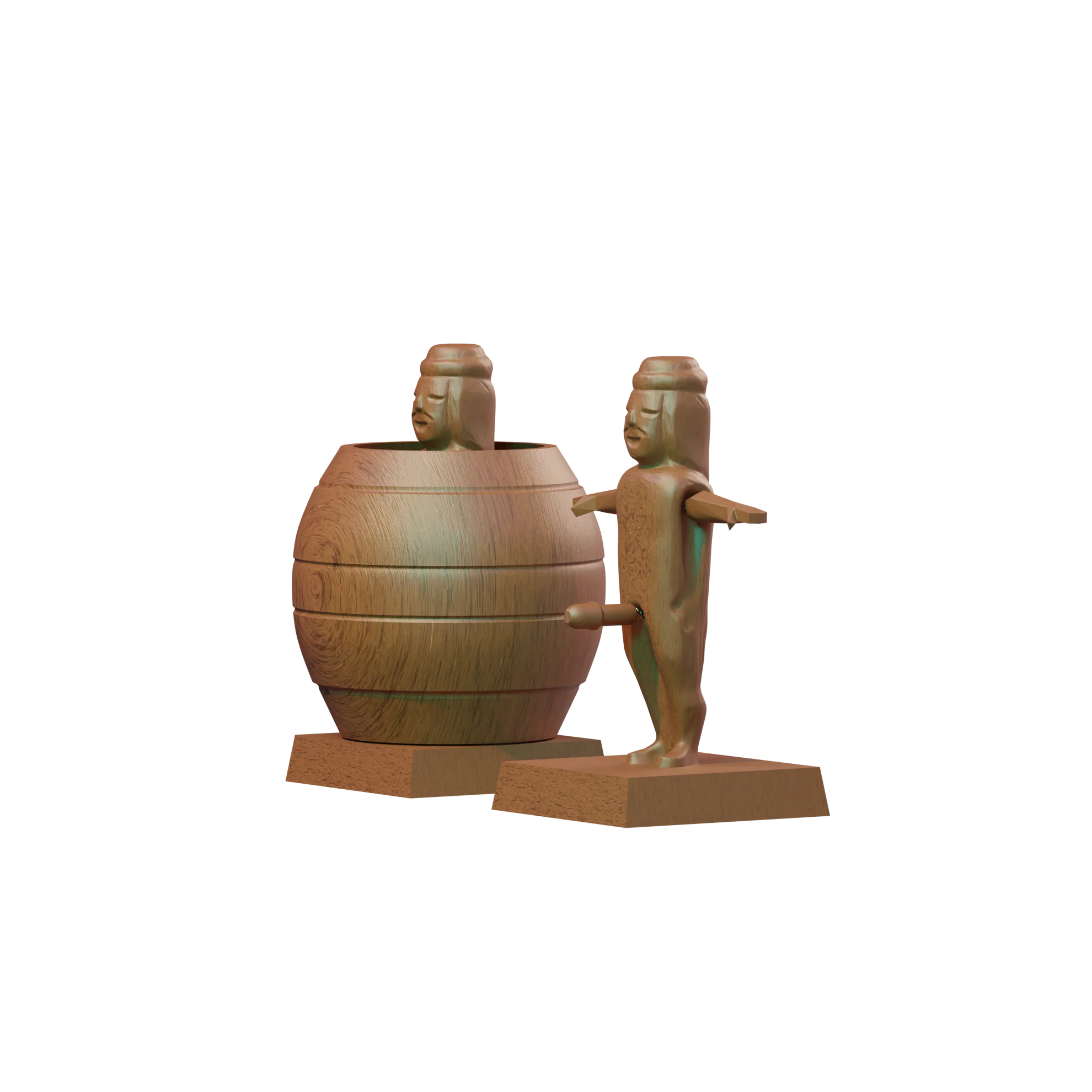 Philippine Man in a Barrel - Image 3