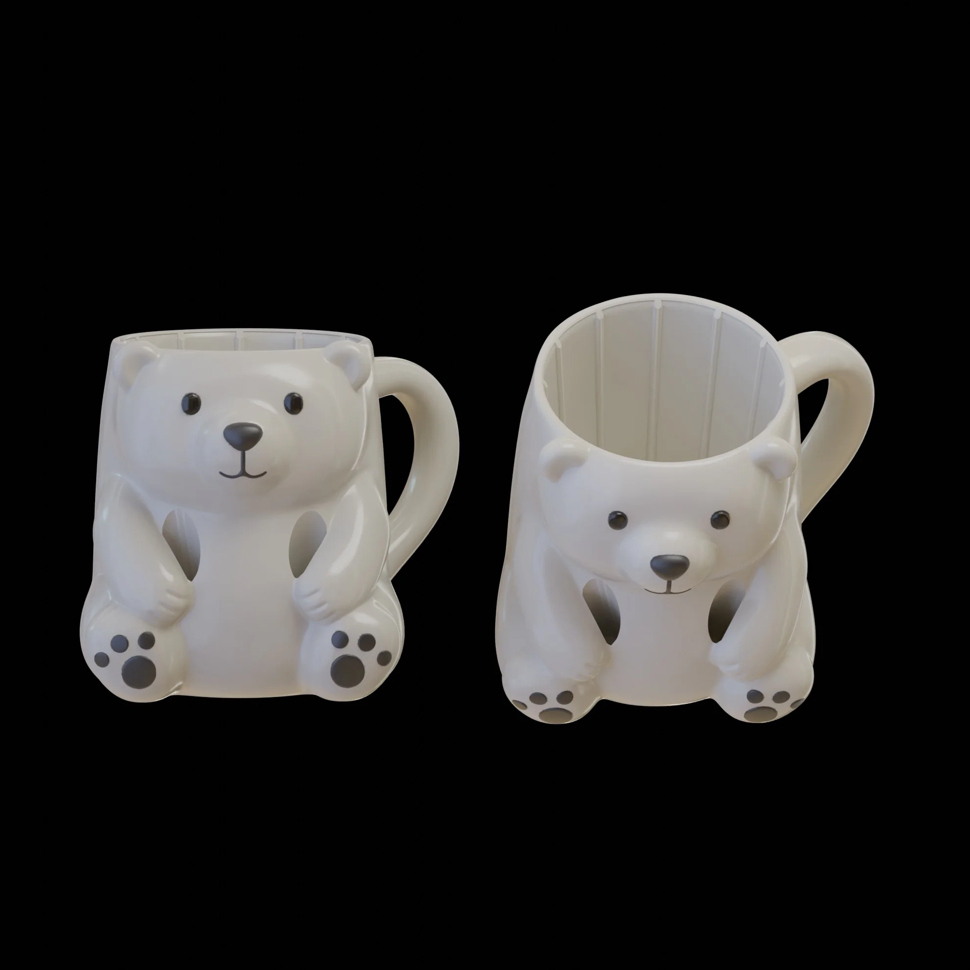 Polar Bear Ice Cream Mug