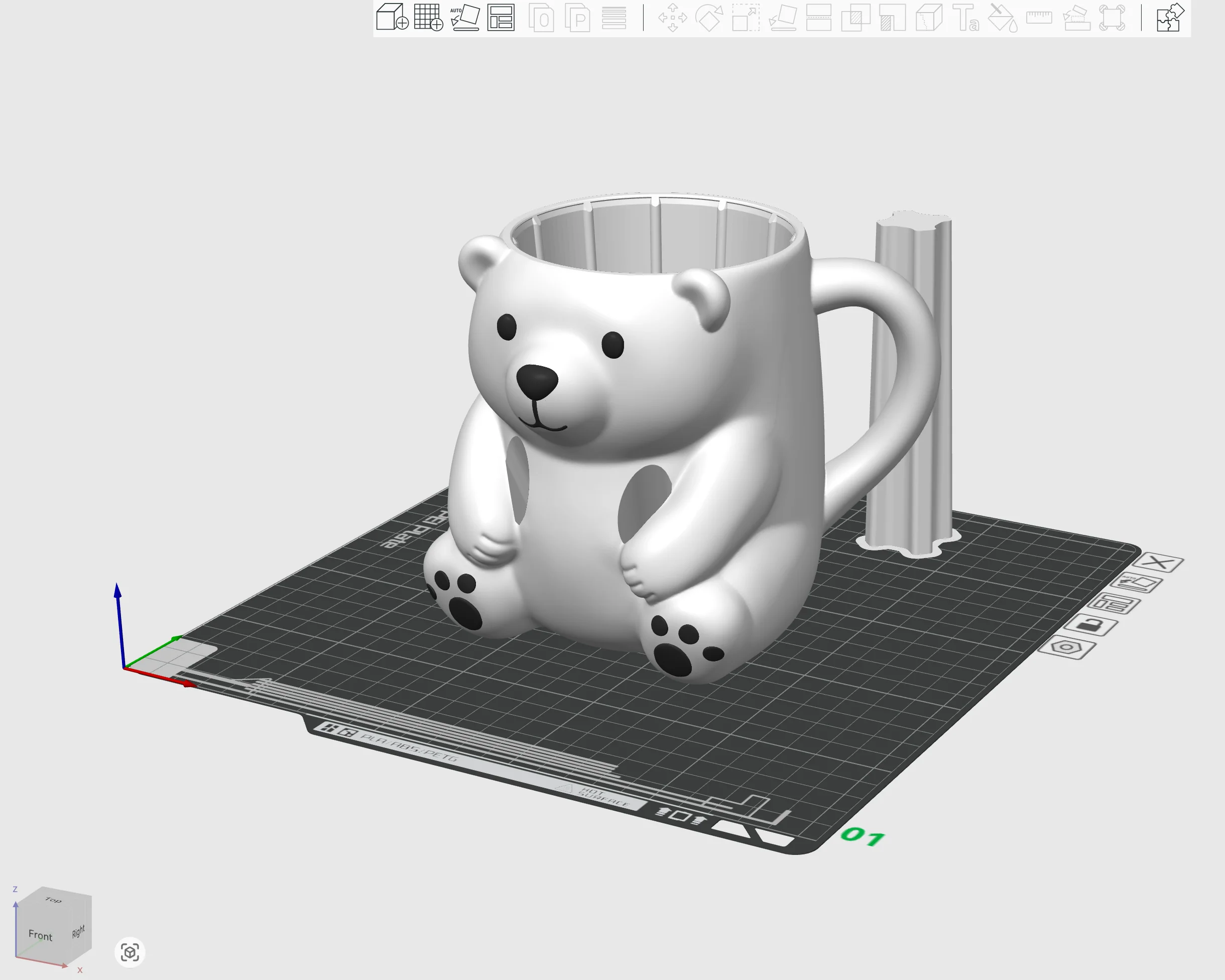 Polar Bear Ice Cream Mug - Image 9