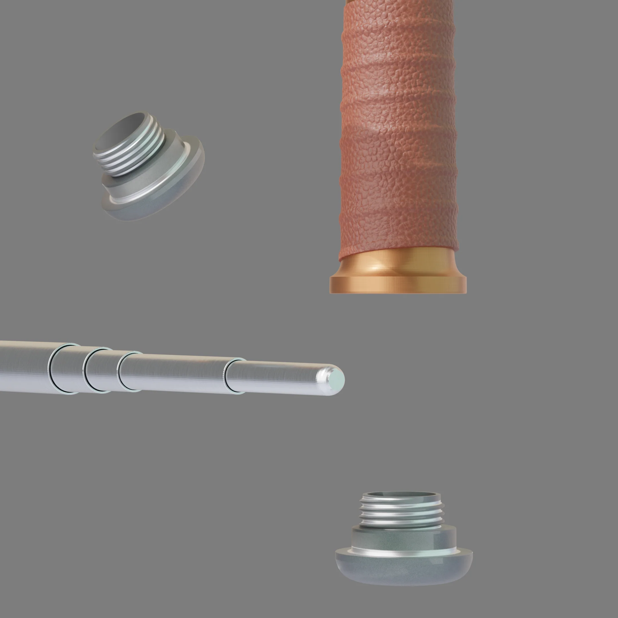 Print in Place Articulating Jedi Lightsaber Concept 6 - Image 2