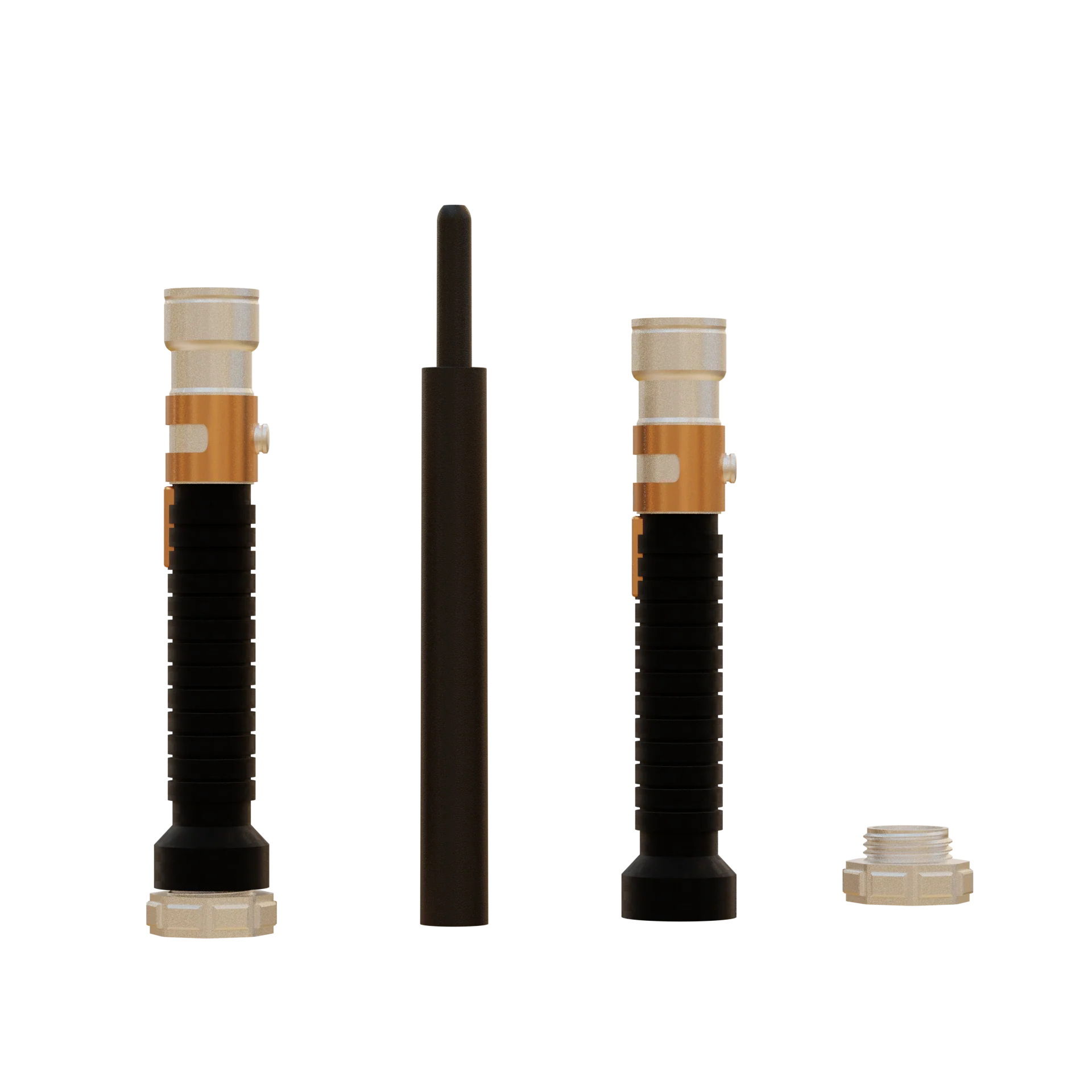 Print in Place Collapsible Jedi Lightsaber Concept 16