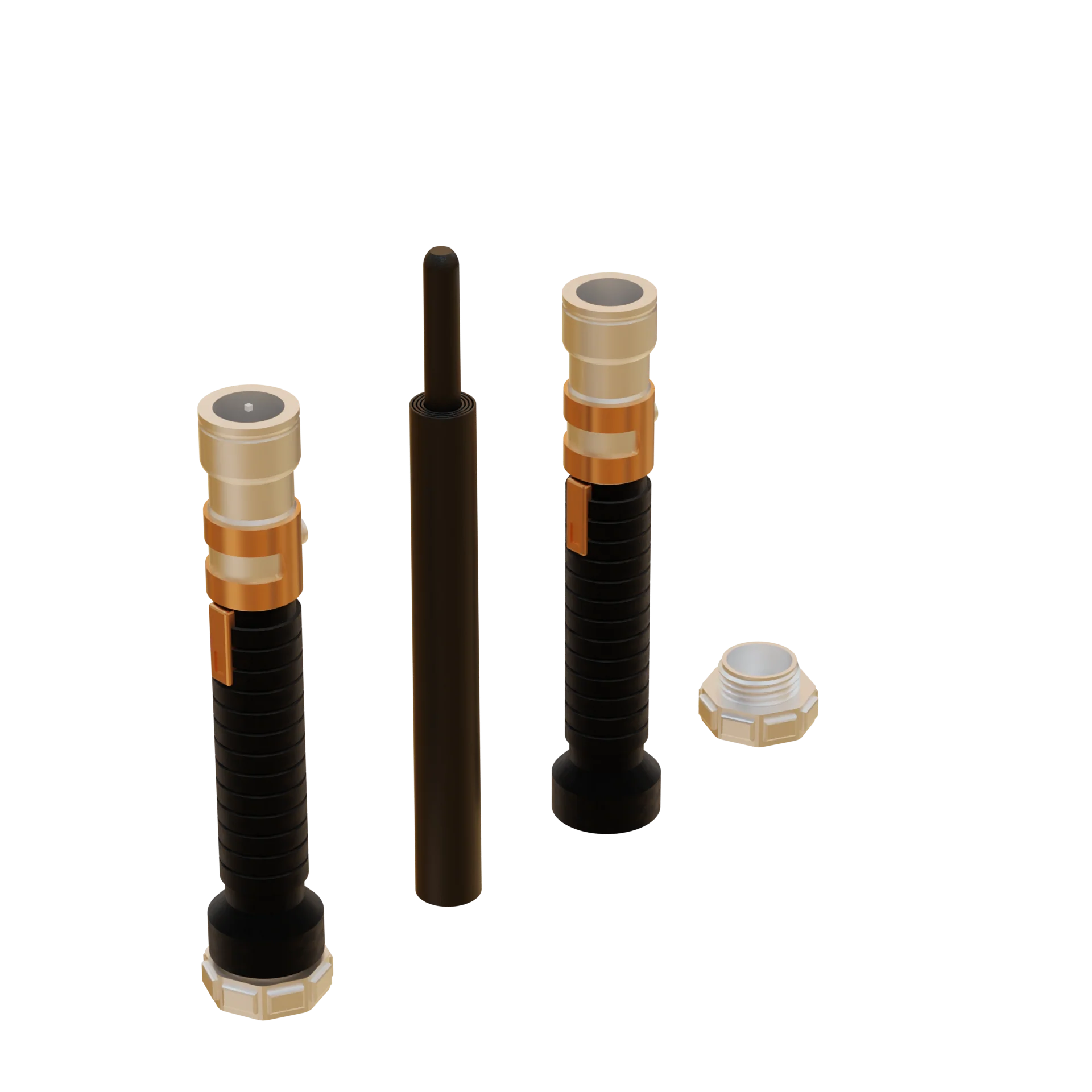 Print in Place Collapsible Jedi Lightsaber Concept 16 - Image 2