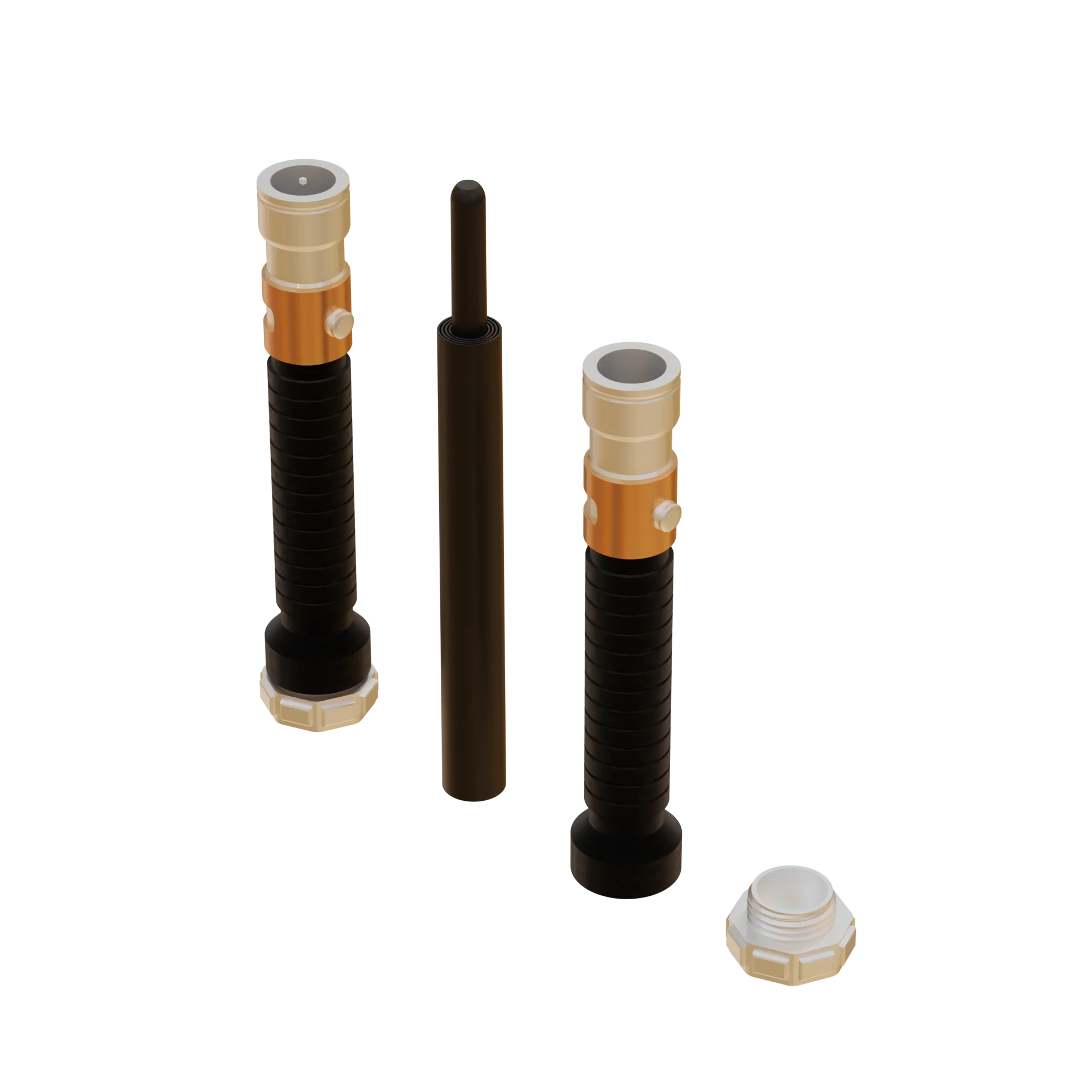 Print in Place Collapsible Jedi Lightsaber Concept 16 - Image 3