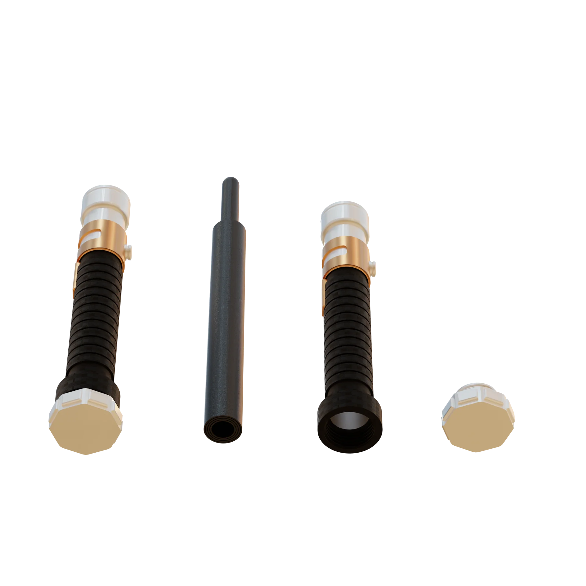 Print in Place Collapsible Jedi Lightsaber Concept 16 - Image 4