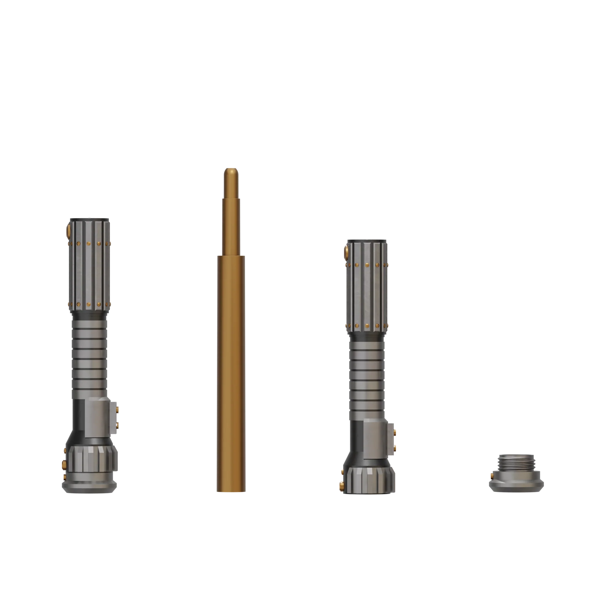Print in Place Collapsing Jedi Lightsaber Concept 19