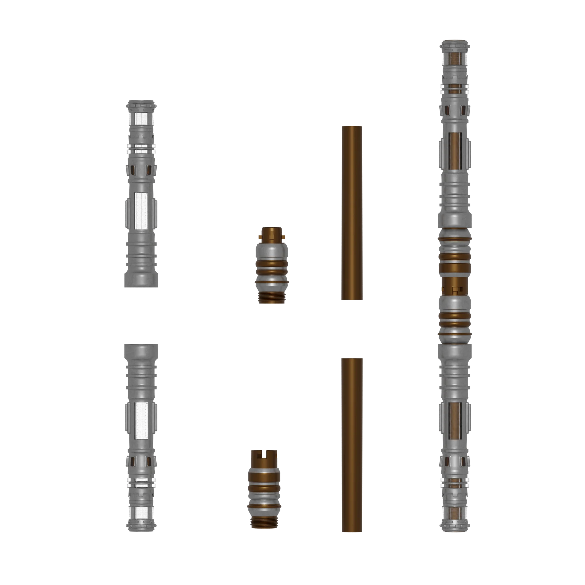 Print in Place Connecting Double Lightsaber 1
