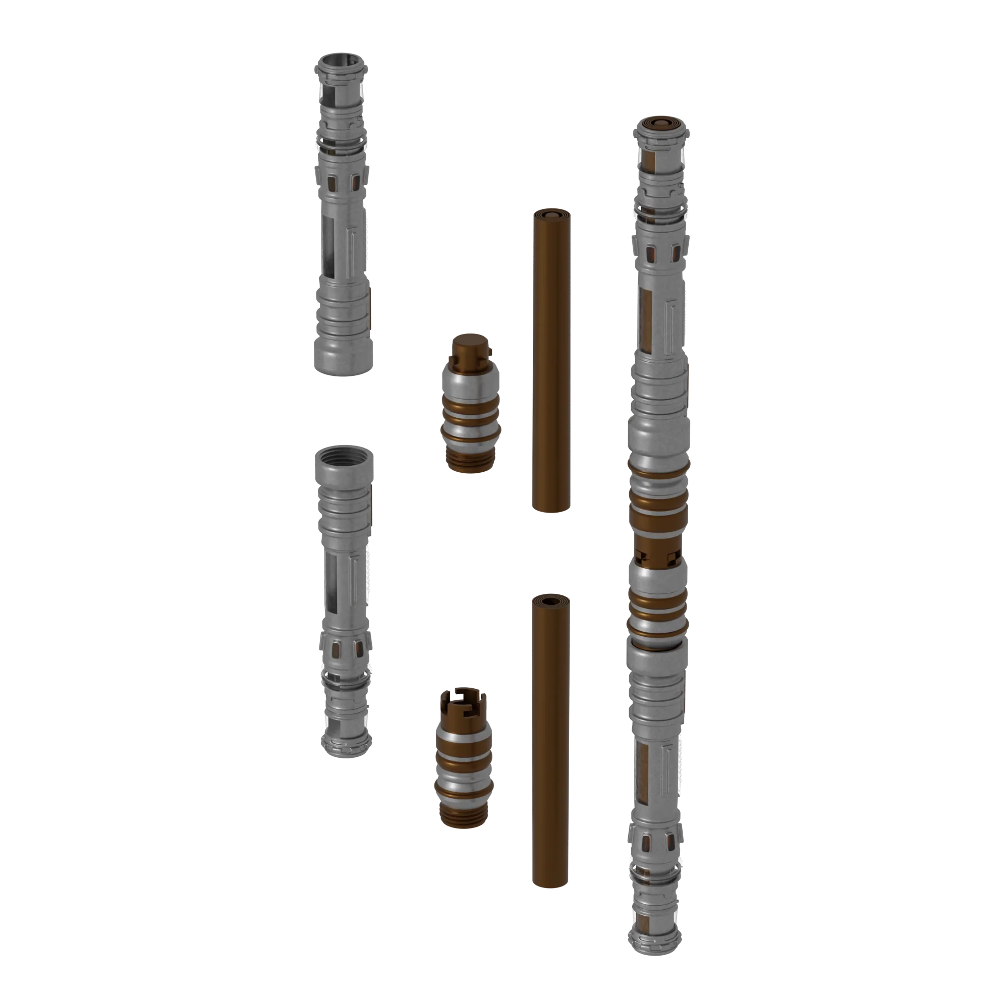 Print in Place Connecting Double Lightsaber 1 - Image 3
