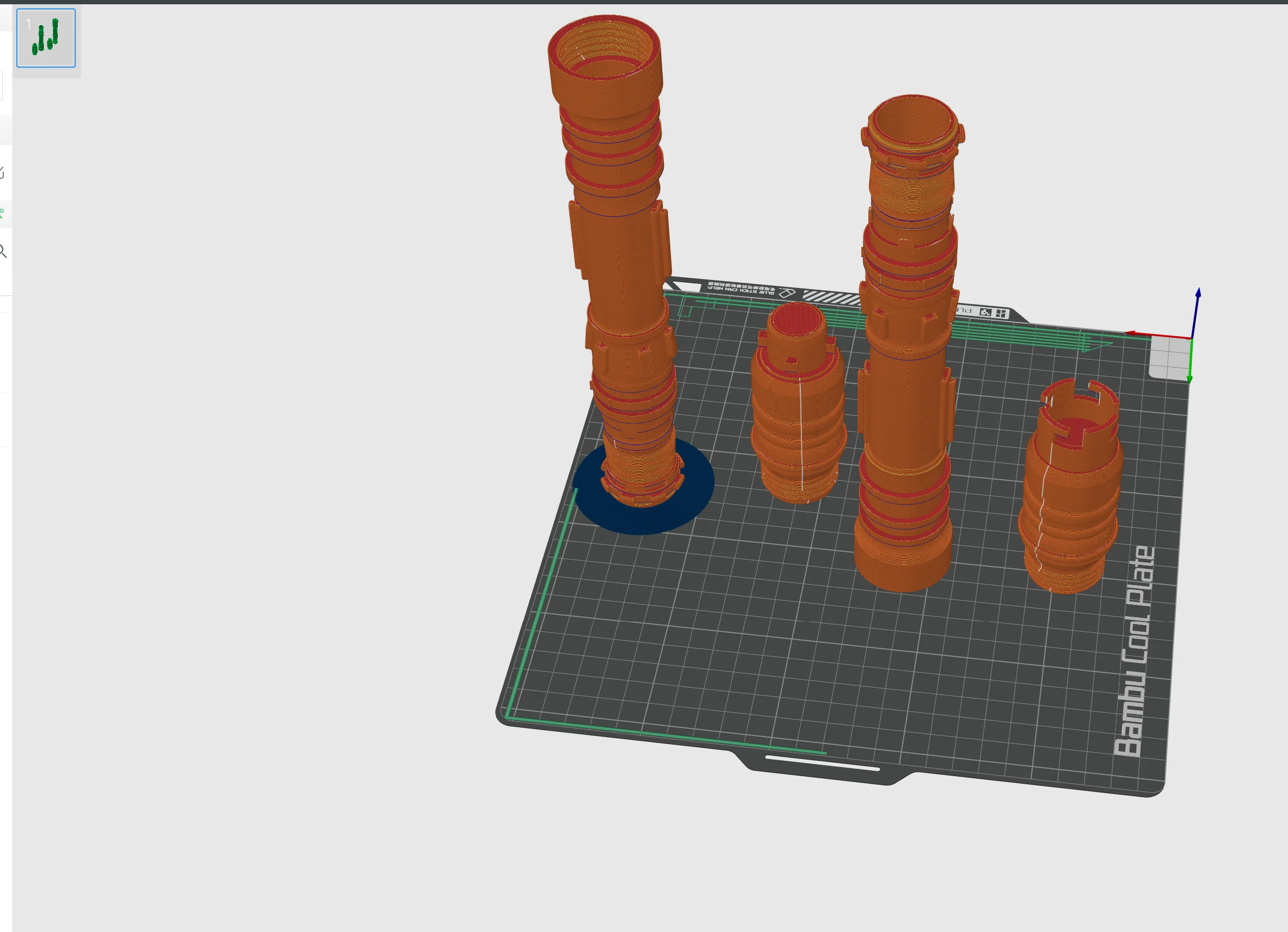 Print in Place Connecting Double Lightsaber 1 - Image 6