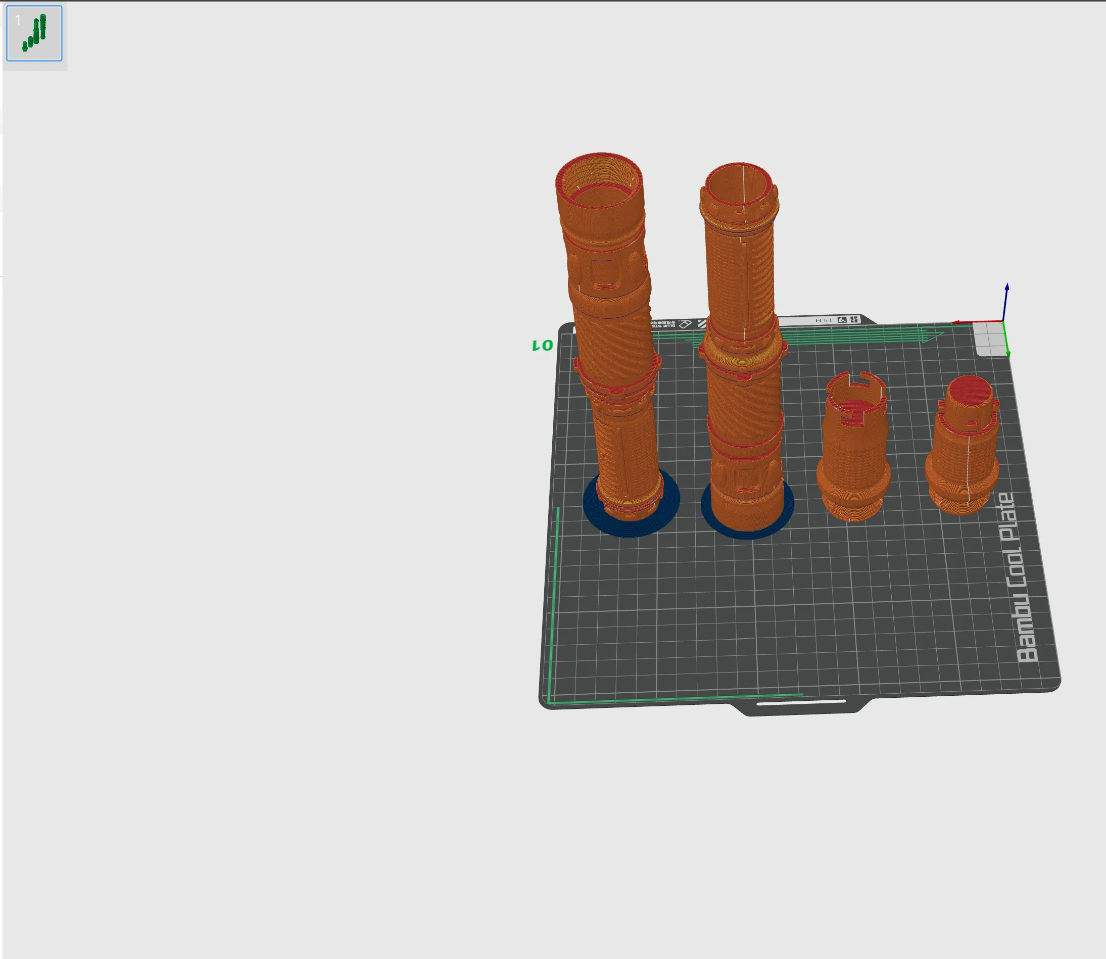 Print in Place Connecting Double Lightsaber 2 - Image 6