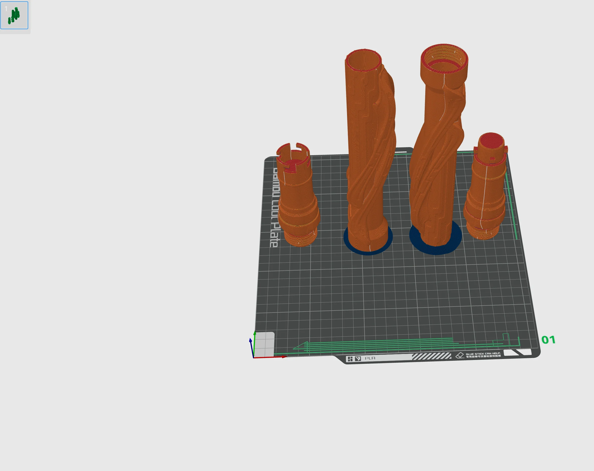 Print in Place Connecting Double Lightsaber Concept 8 - Image 6