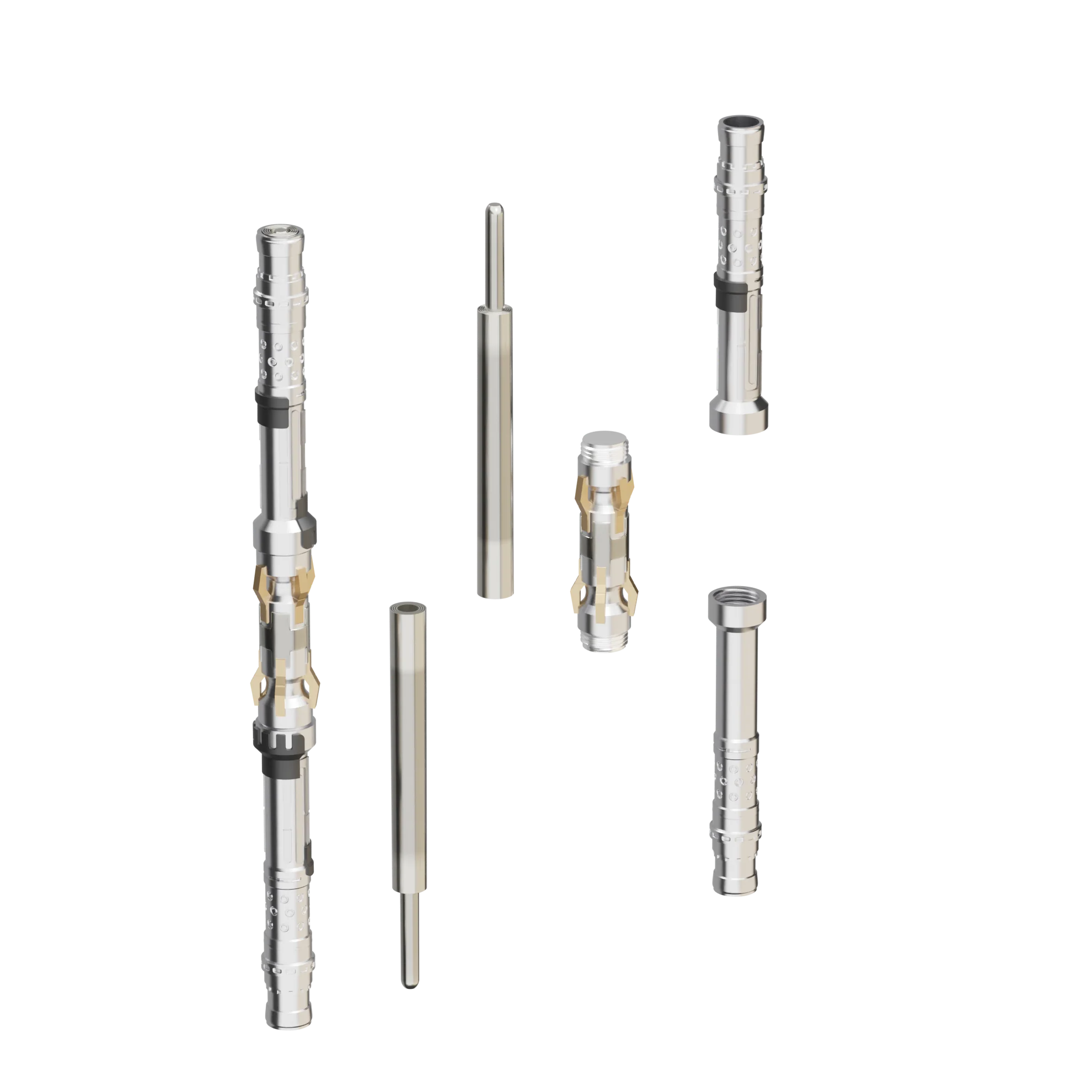 Print in Place Double Lightsaber Concept 2 - Image 2