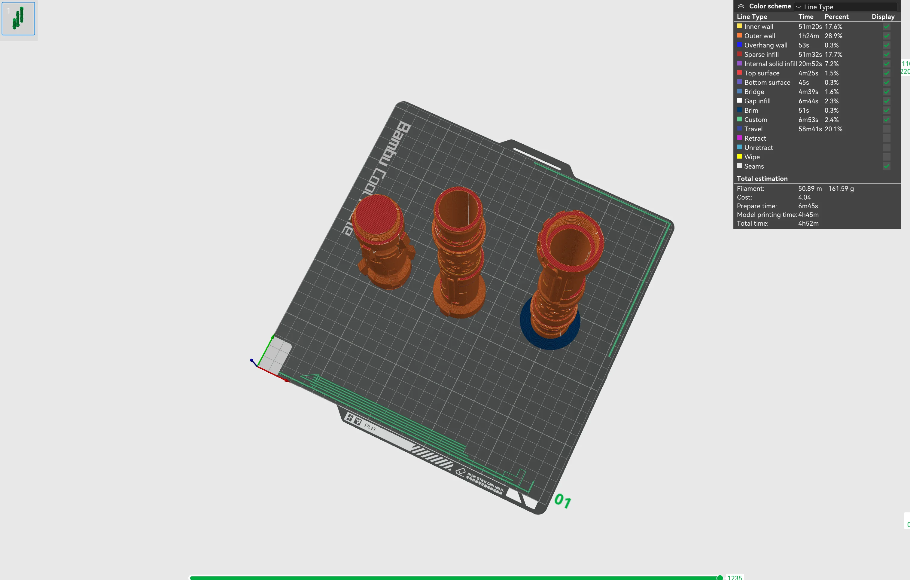 Print in Place Double Lightsaber Concept 2 - Image 6
