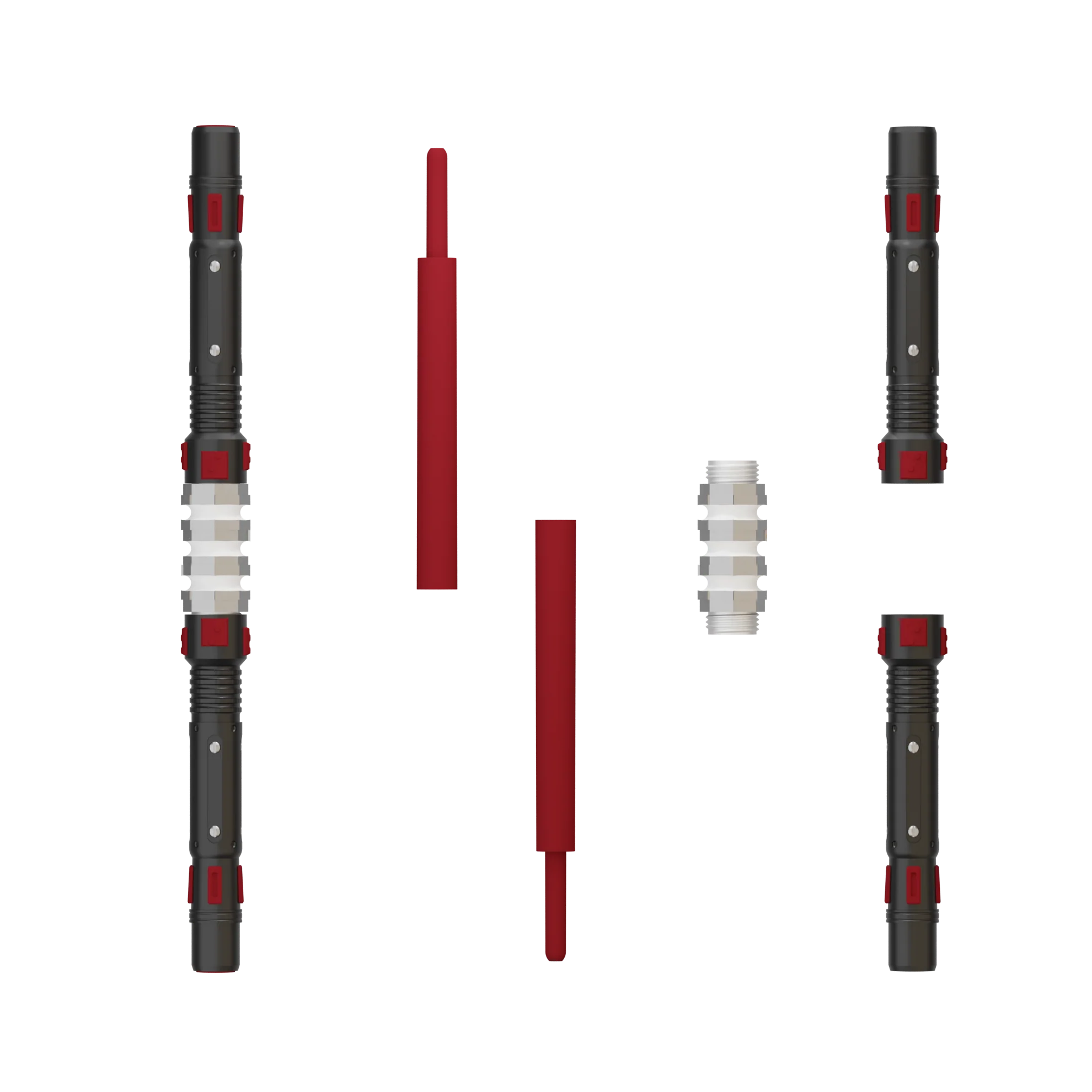 Print in Place Double Lightsaber Concept 6