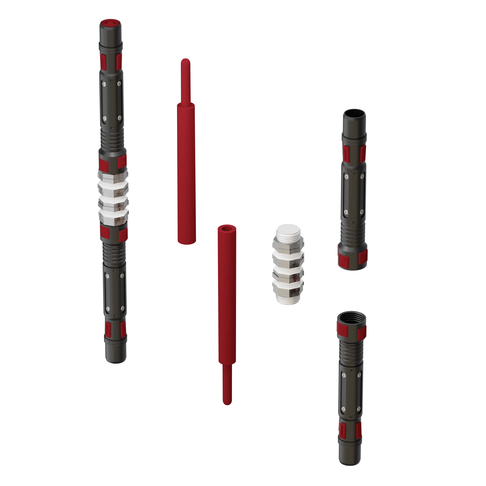 Print in Place Double Lightsaber Concept 6 - Image 3